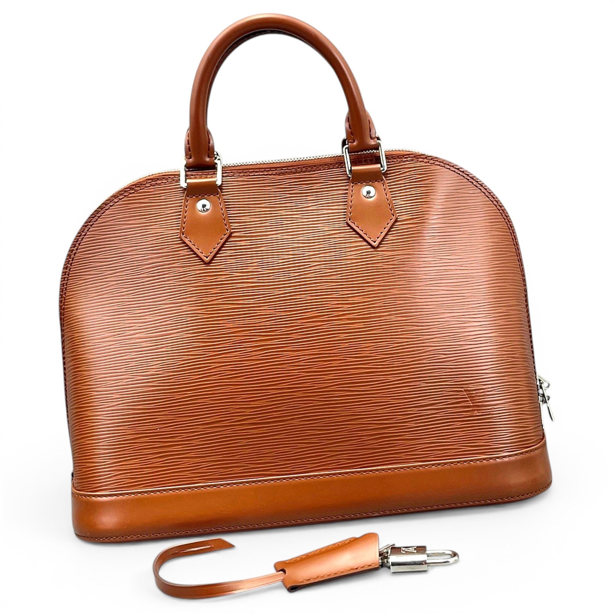 Alma leather handbag