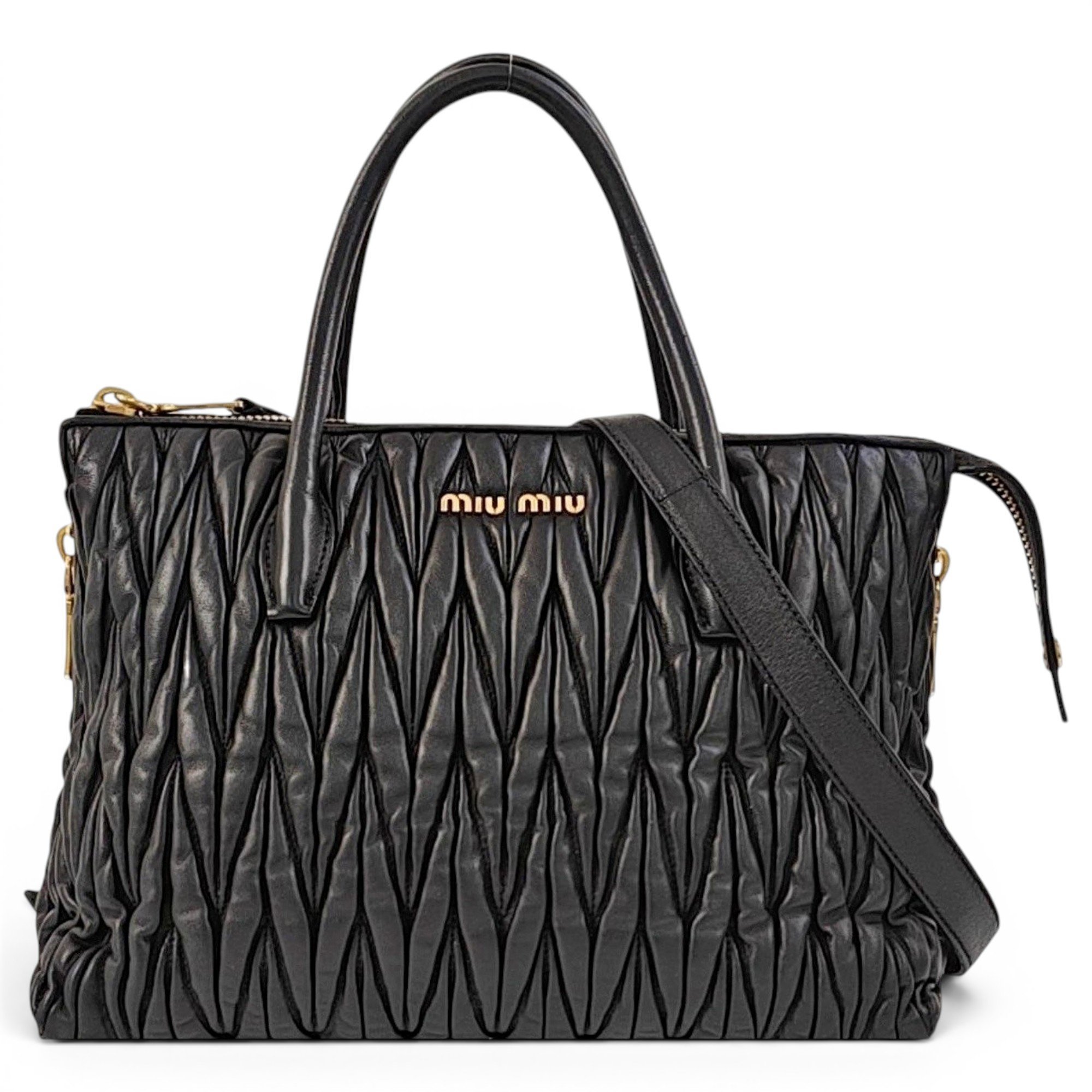 Leather handbag