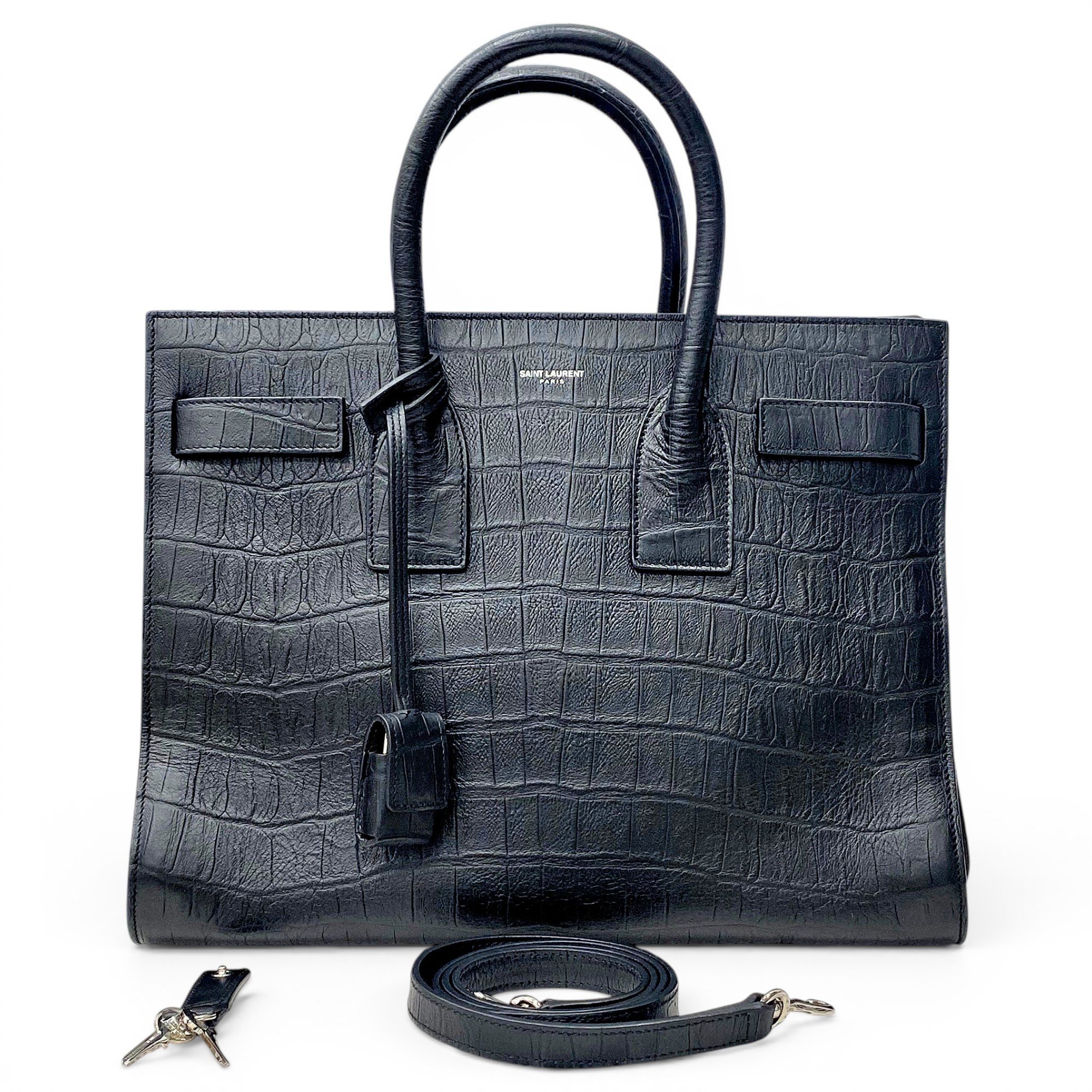 Sac de Jour leather handbag