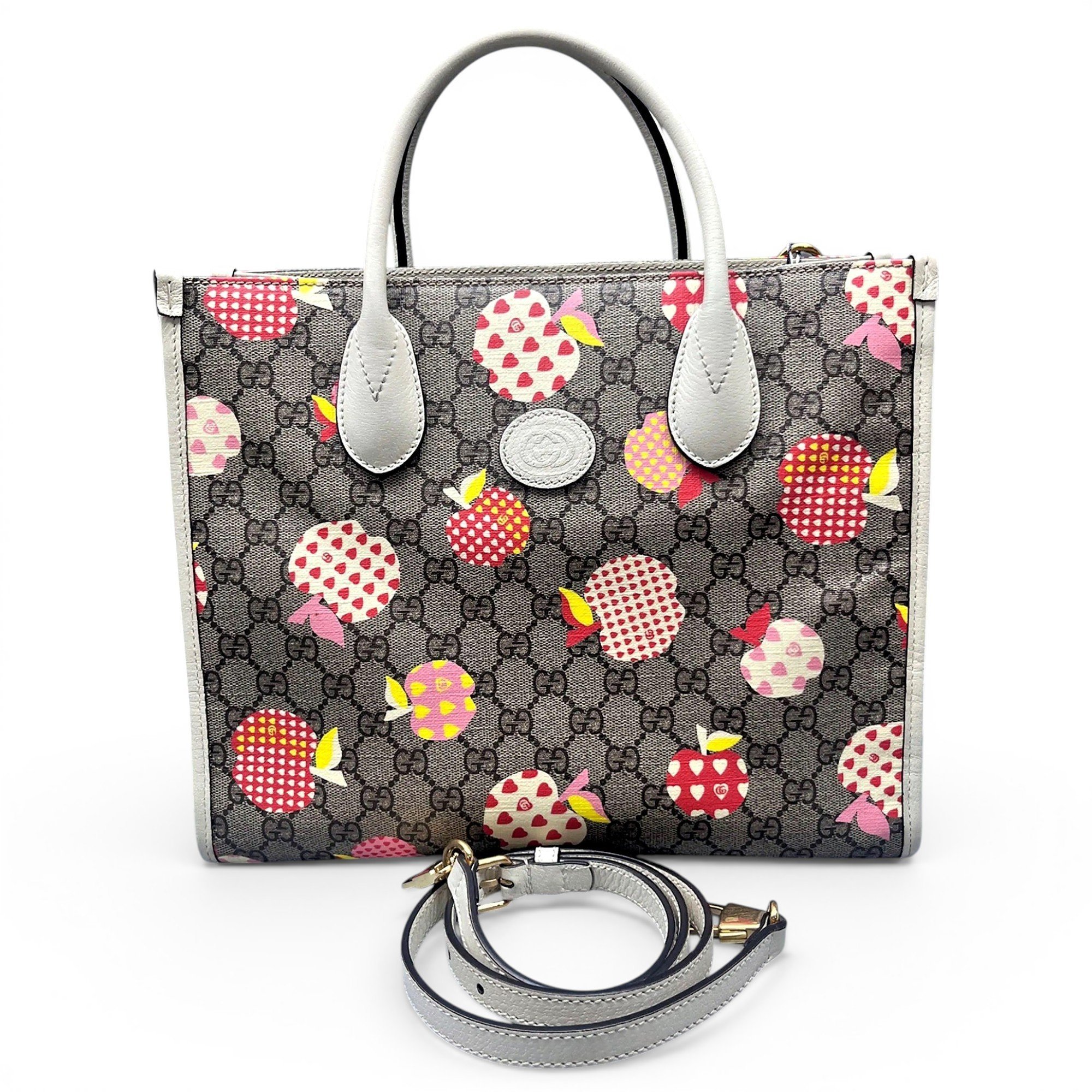 Ophidia Shopping leather crossbody bag