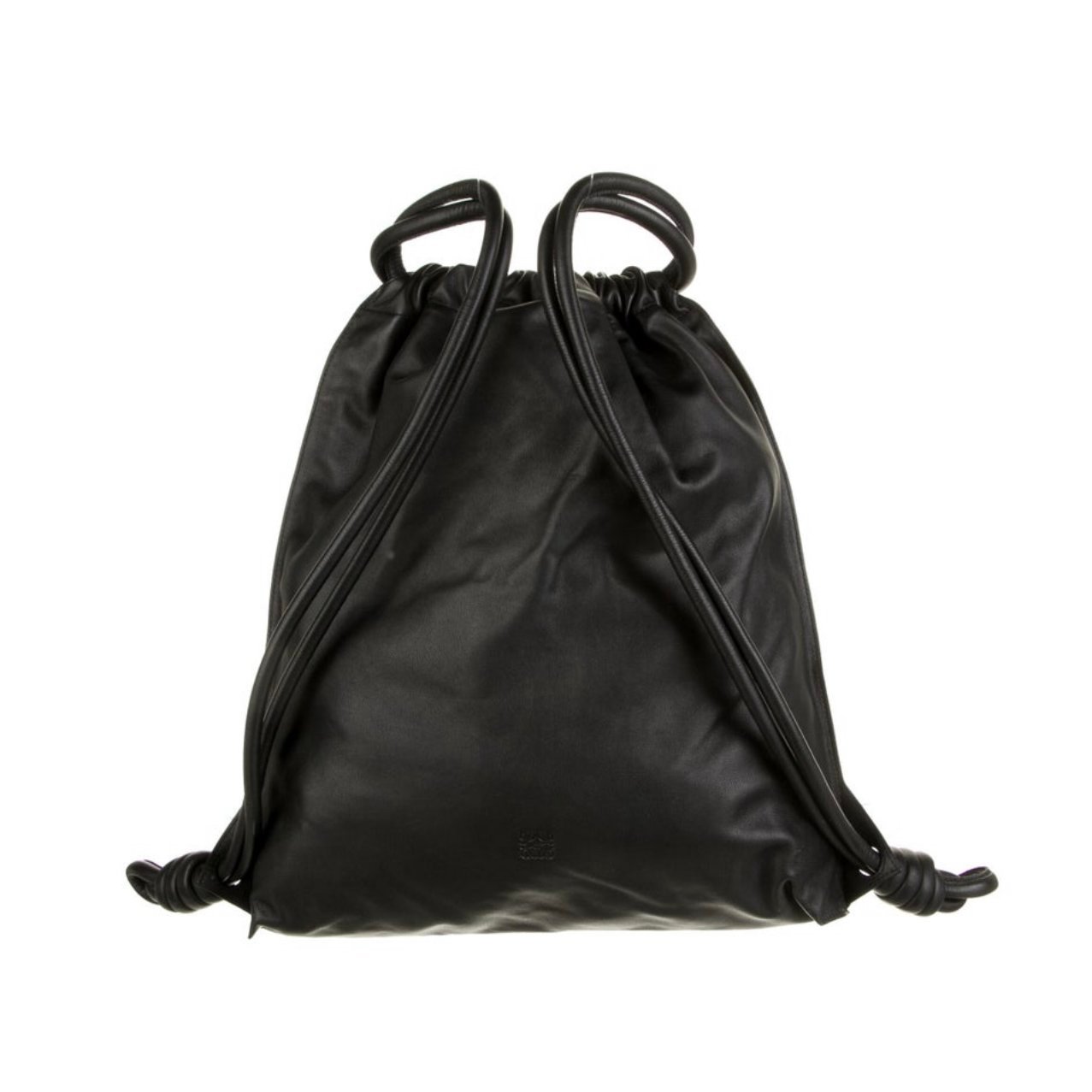 Leather backpack