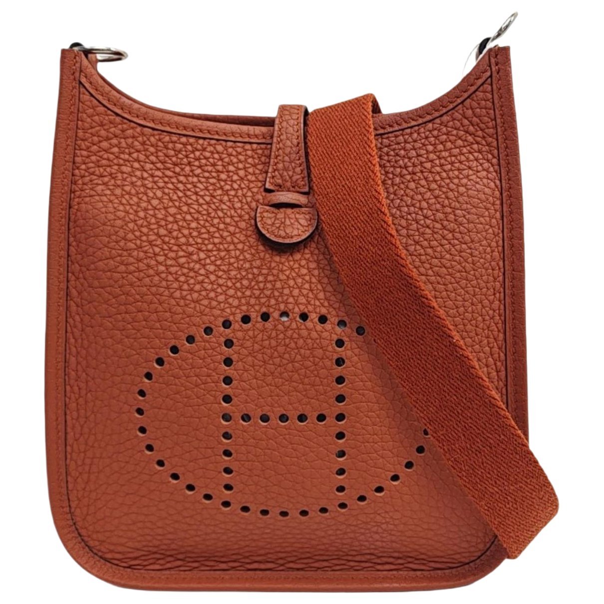 Evelyne leather handbag