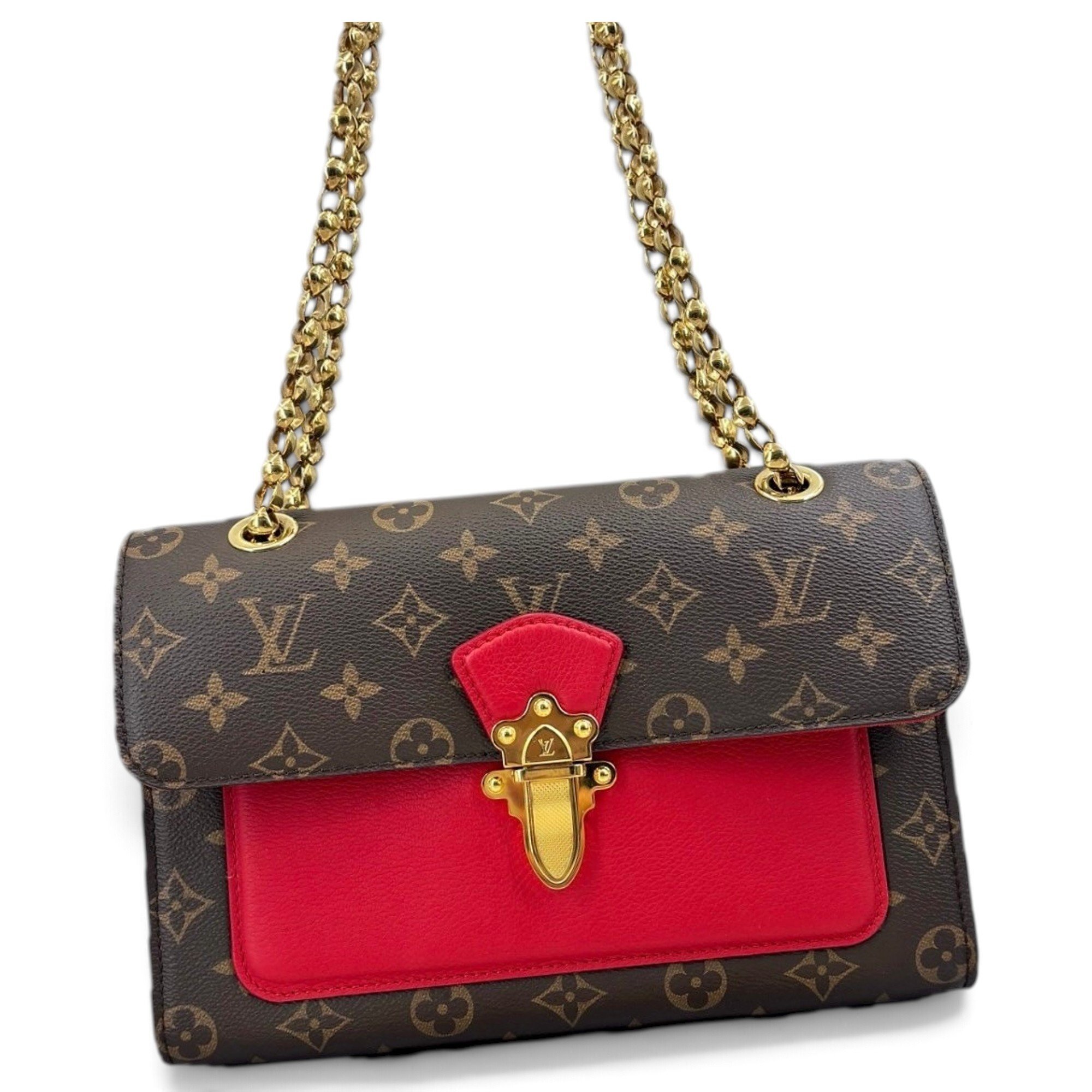 Victoire leather handbag