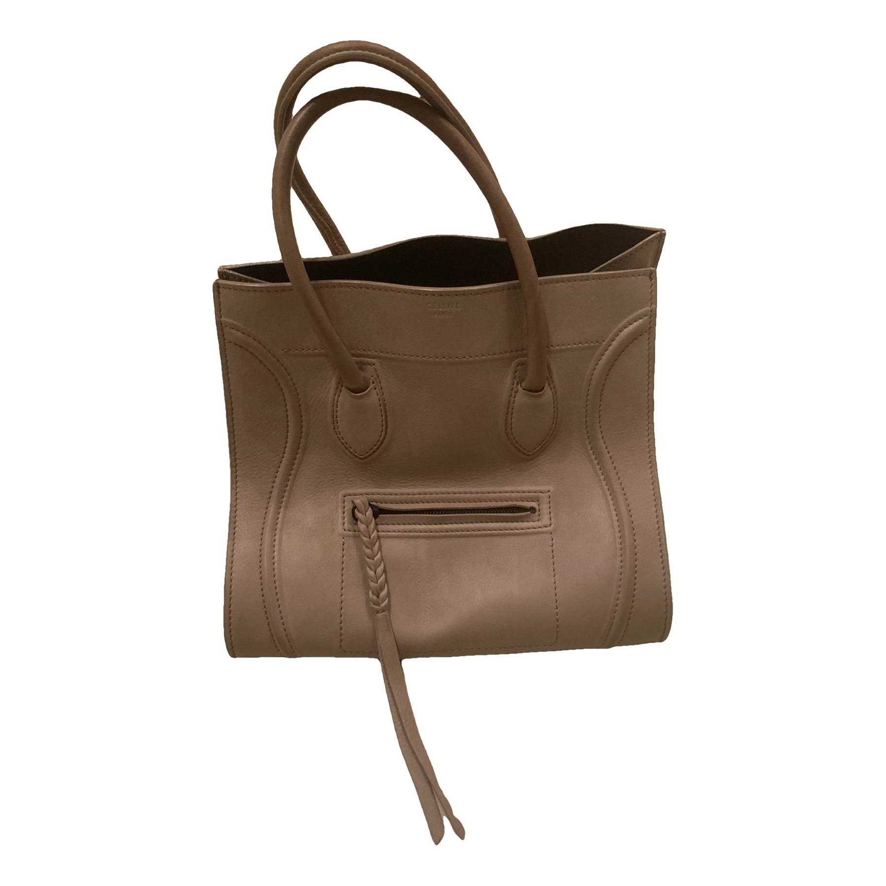 Luggage leather handbag