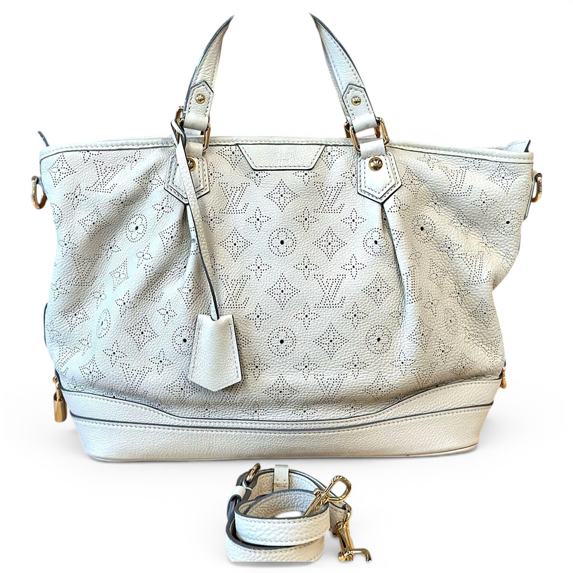 Stellar leather handbag