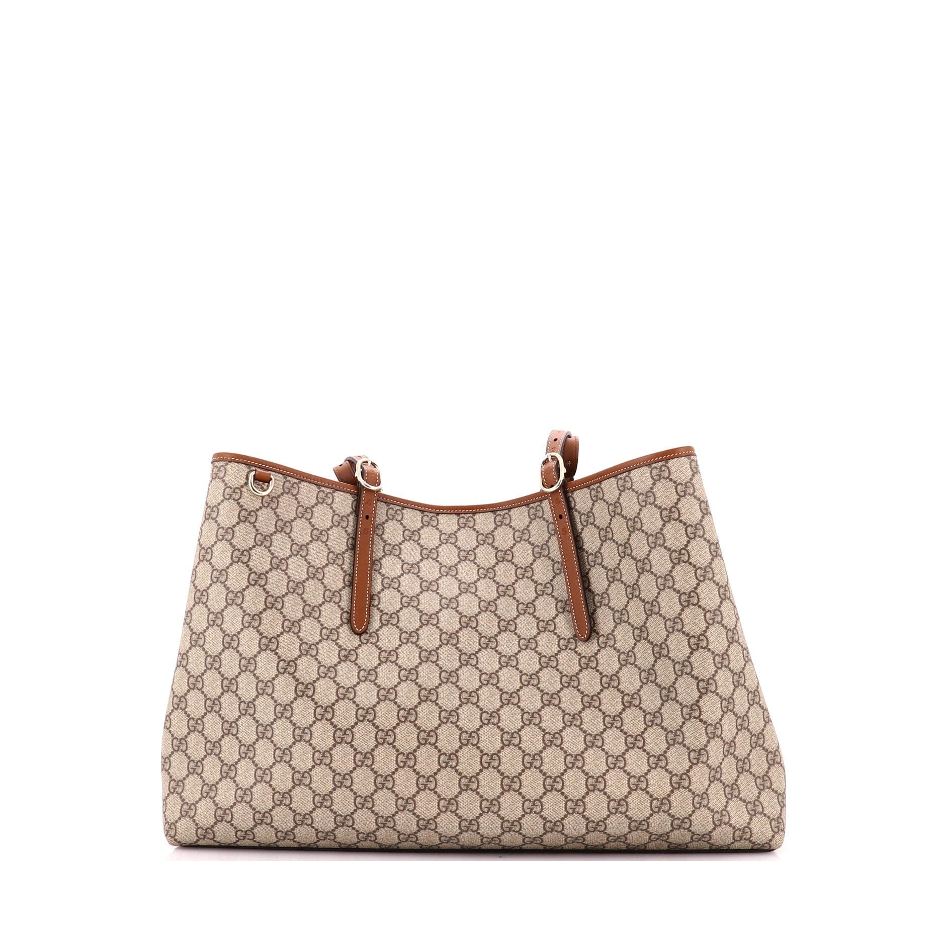 Emblem Tote GG Coated Canvas Maxi