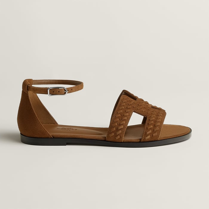 Brun Fumé Santorini Sandal