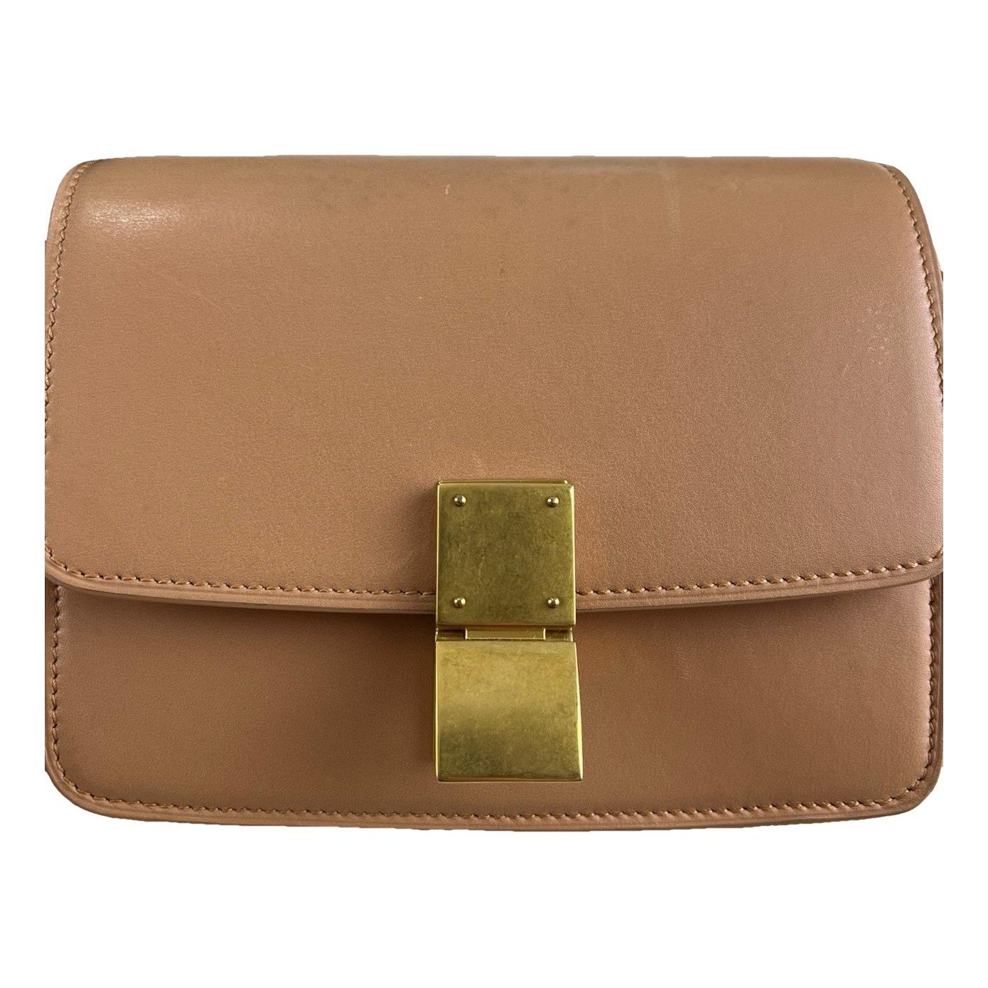 Classic leather crossbody bag