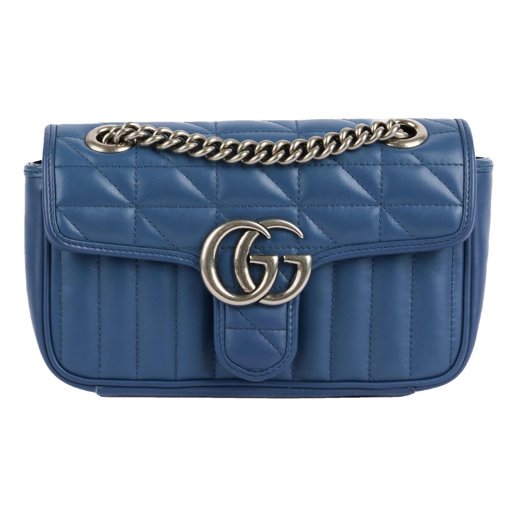 GG Marmont Flap leather crossbody bag