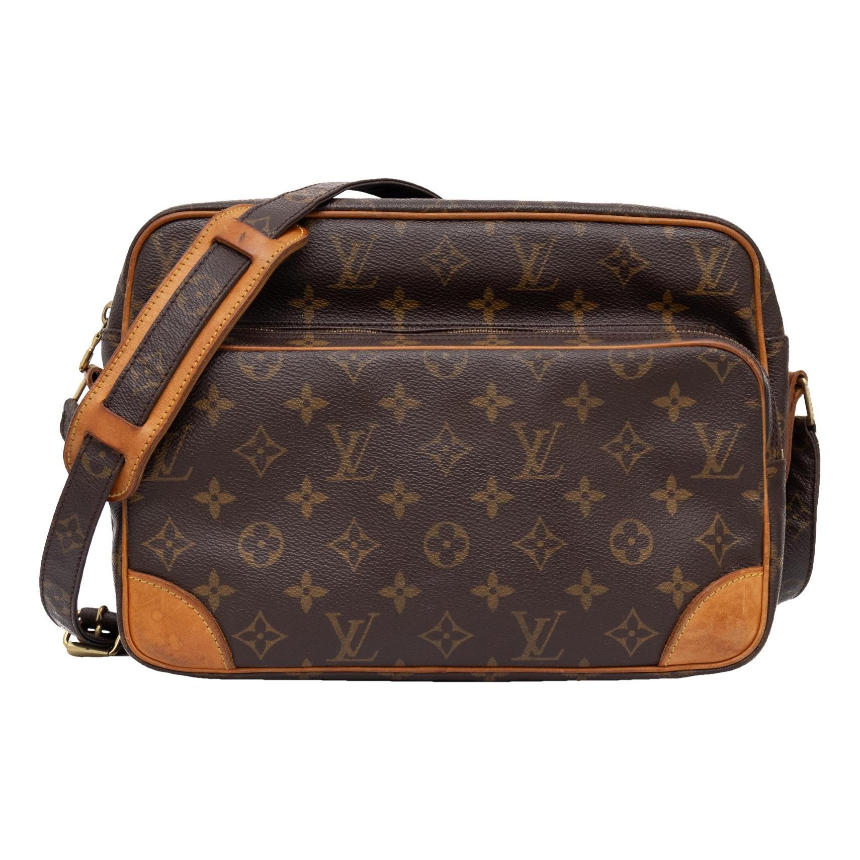 Nile leather crossbody bag