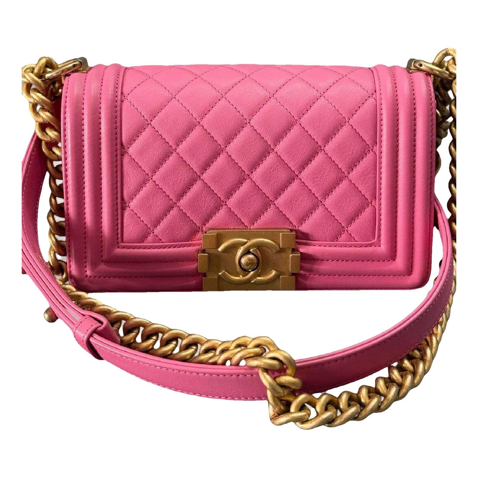 Boy leather crossbody bag