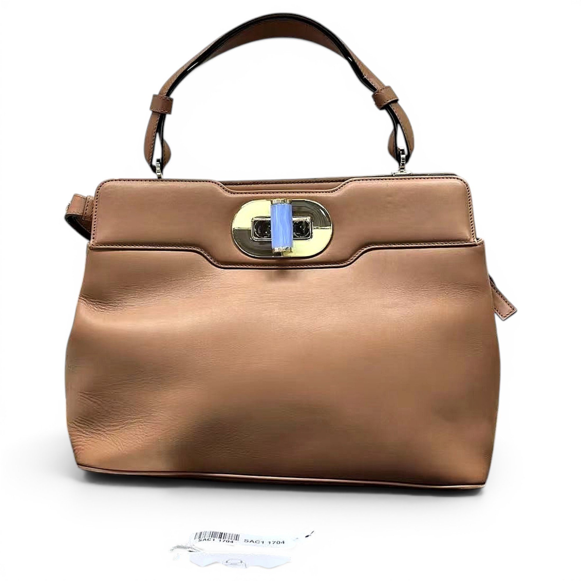 Isabella Rossellini leather handbag