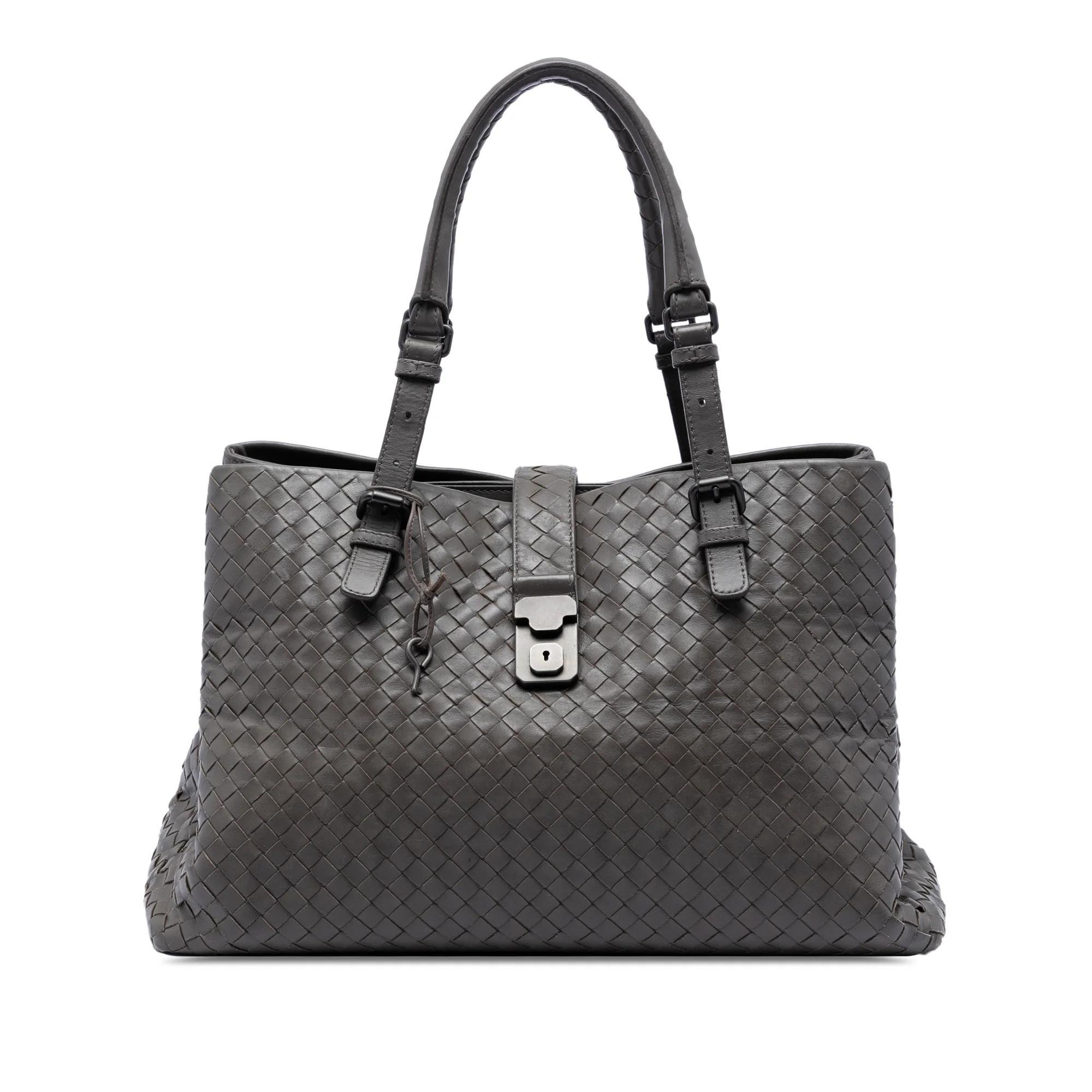 Roma leather tote