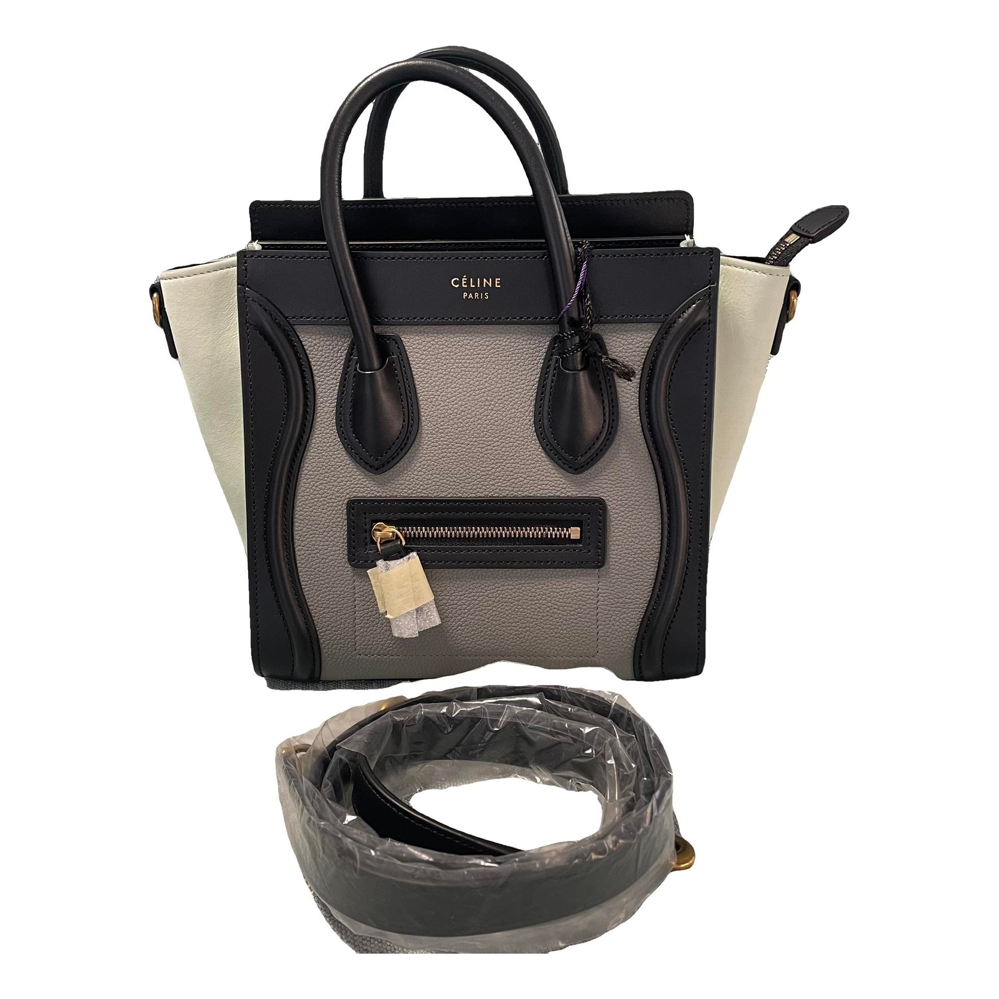 Nano Luggage leather handbag