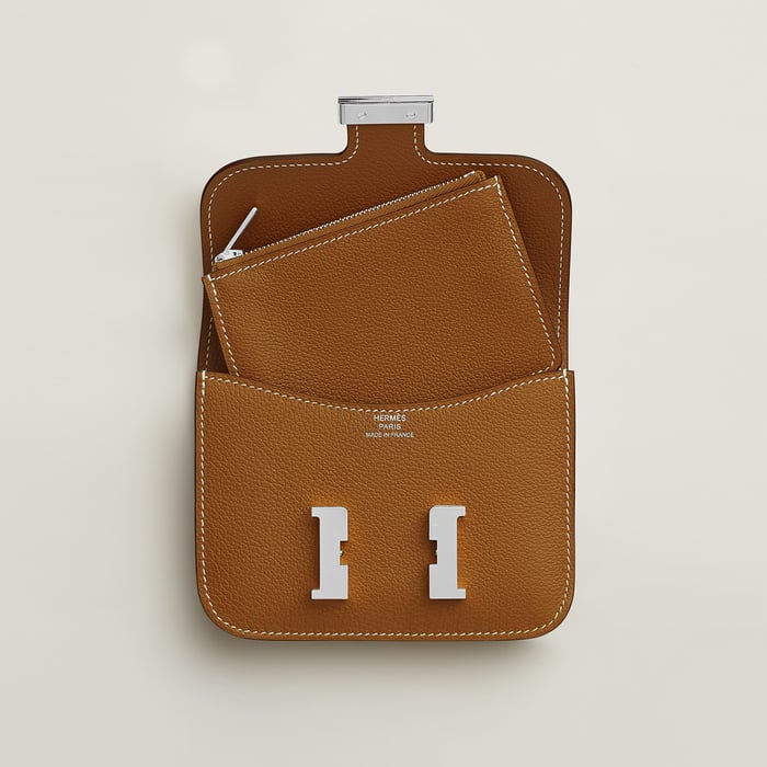 Gold Constance Slim Wallet