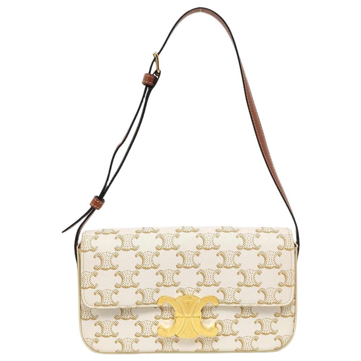 Triomphe leather handbag