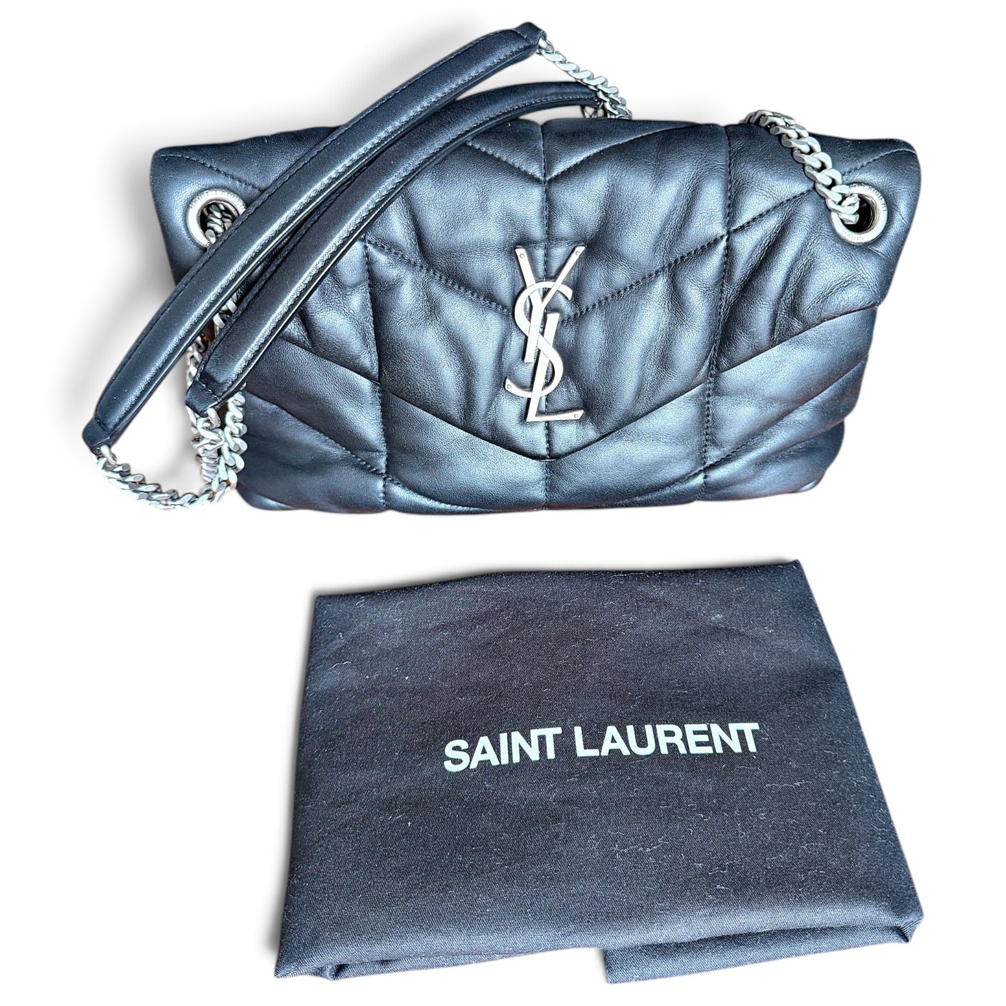 Loulou Puffer leather handbag