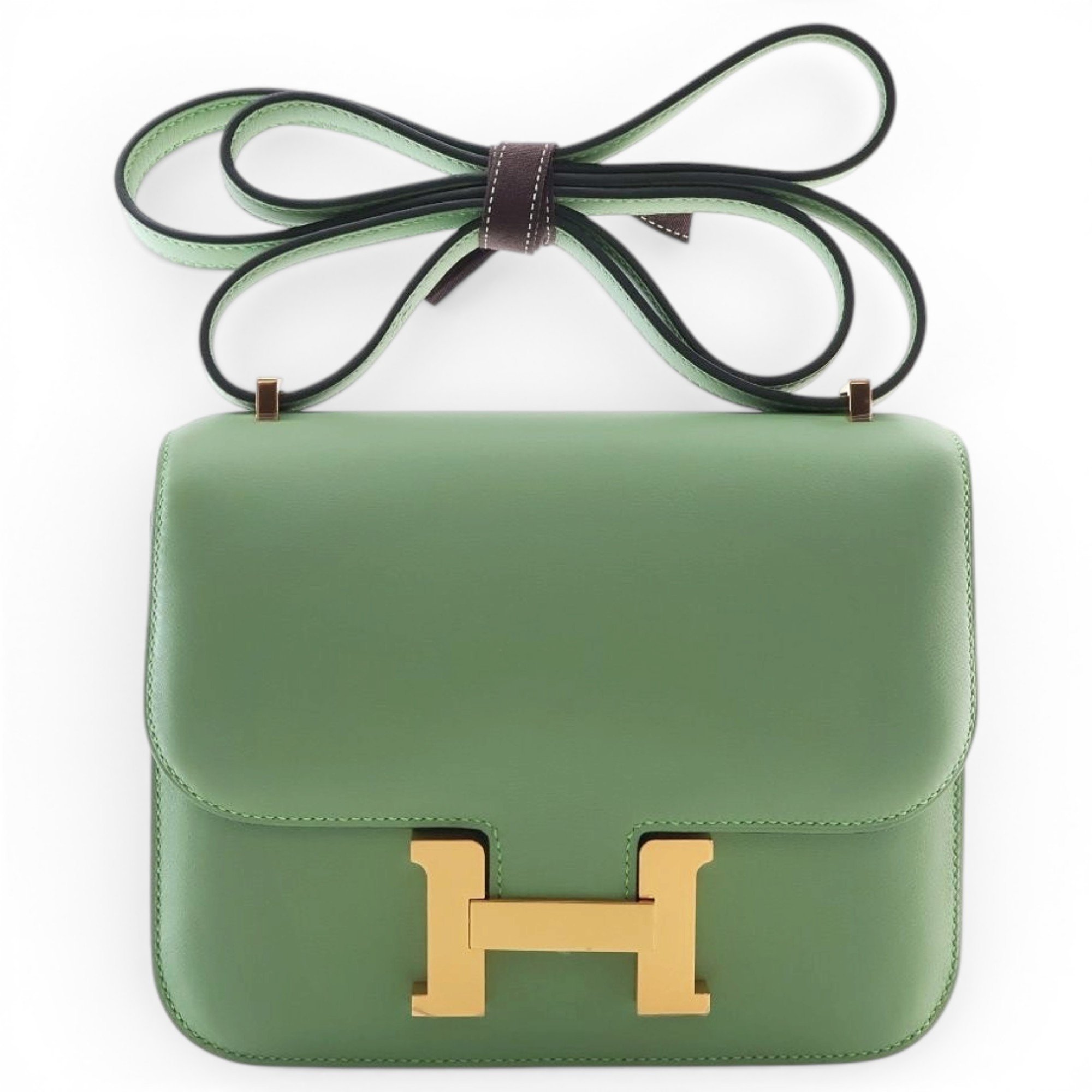 Constance leather crossbody bag