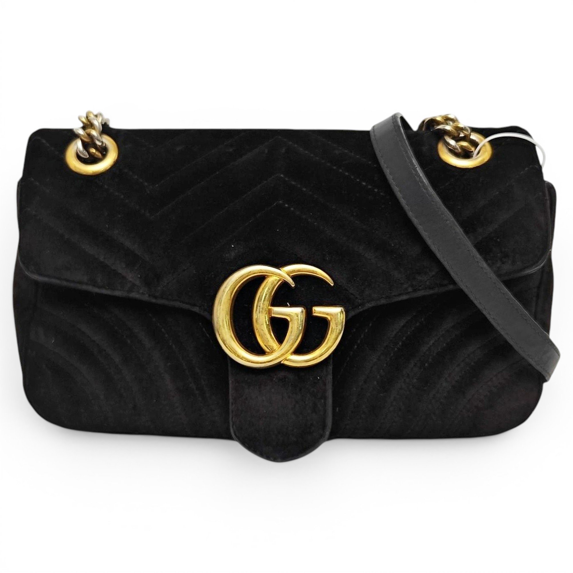 GG Marmont velvet handbag