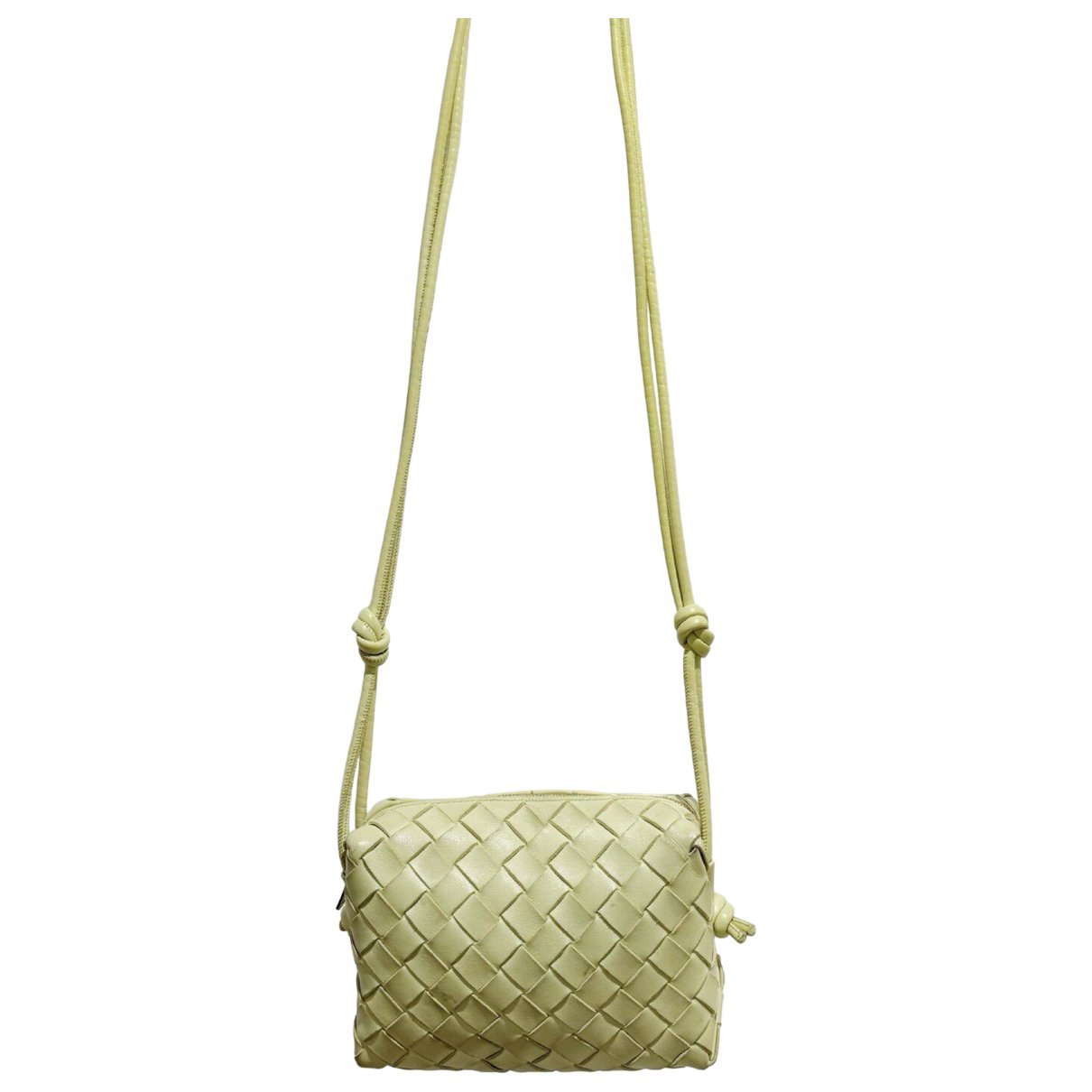 Loop leather crossbody bag