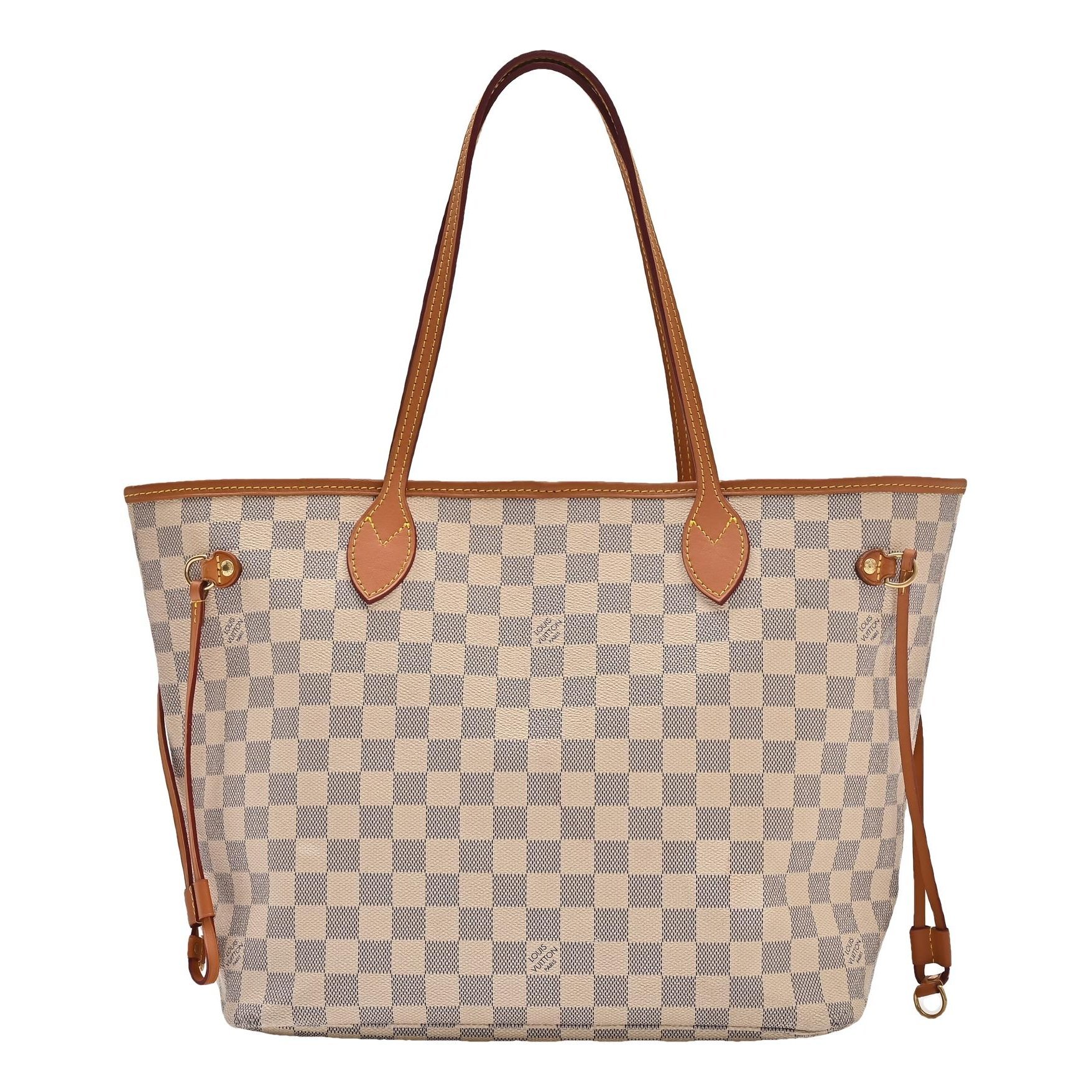 Neverfull leather tote