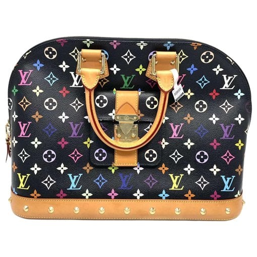 Leather travel bag