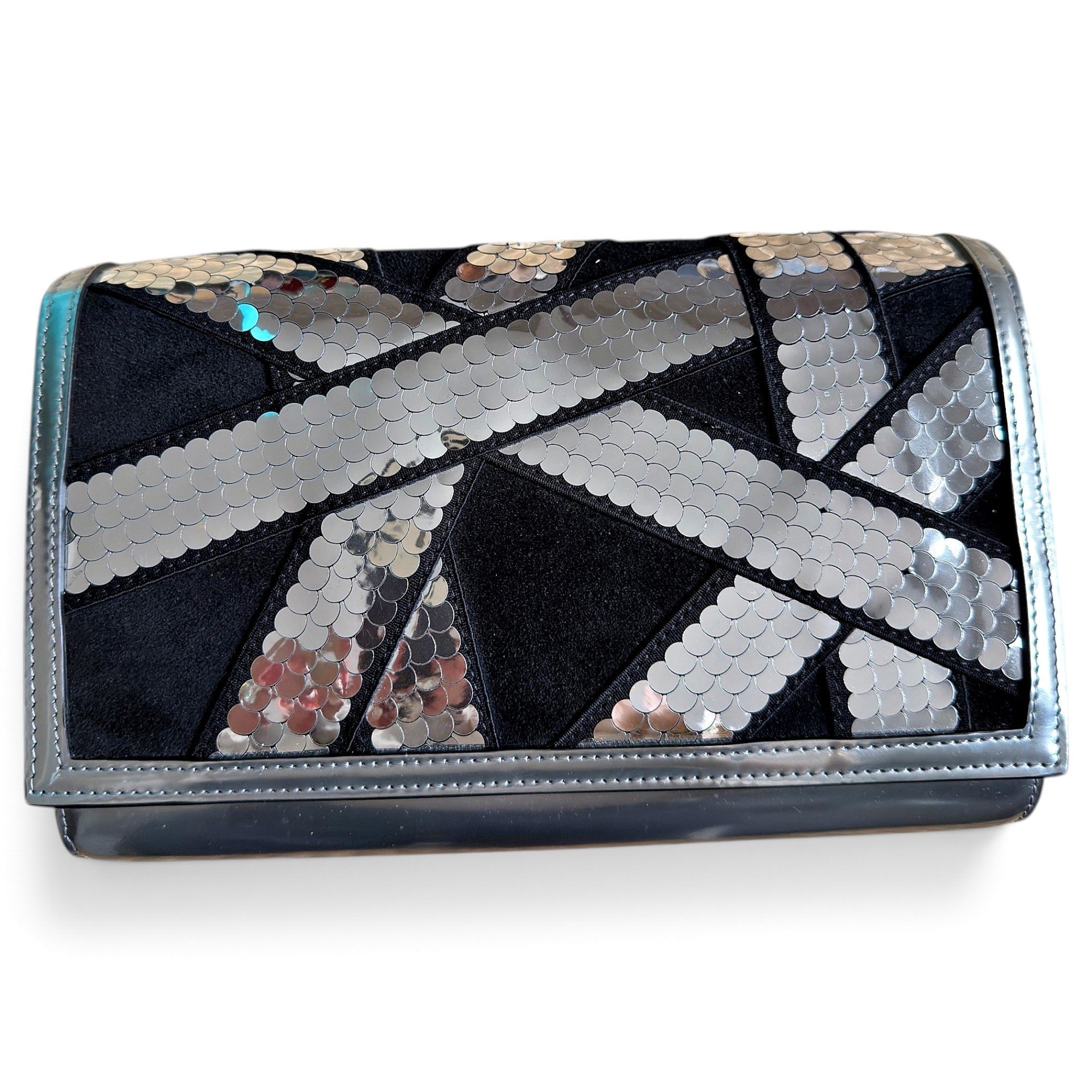 Loubiposh patent leather crossbody bag