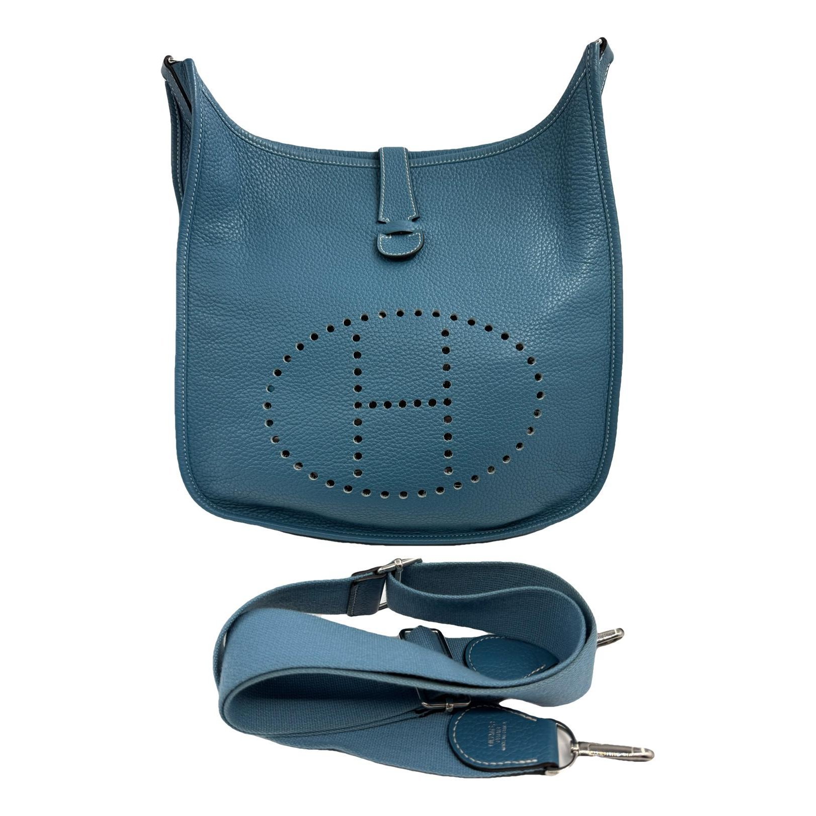 Mini Evelyne leather handbag
