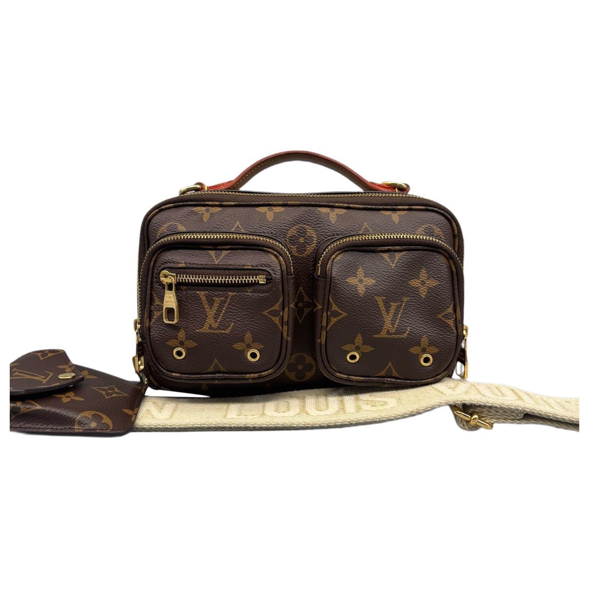 Louis Vuitton Croisé Utility leather handbag