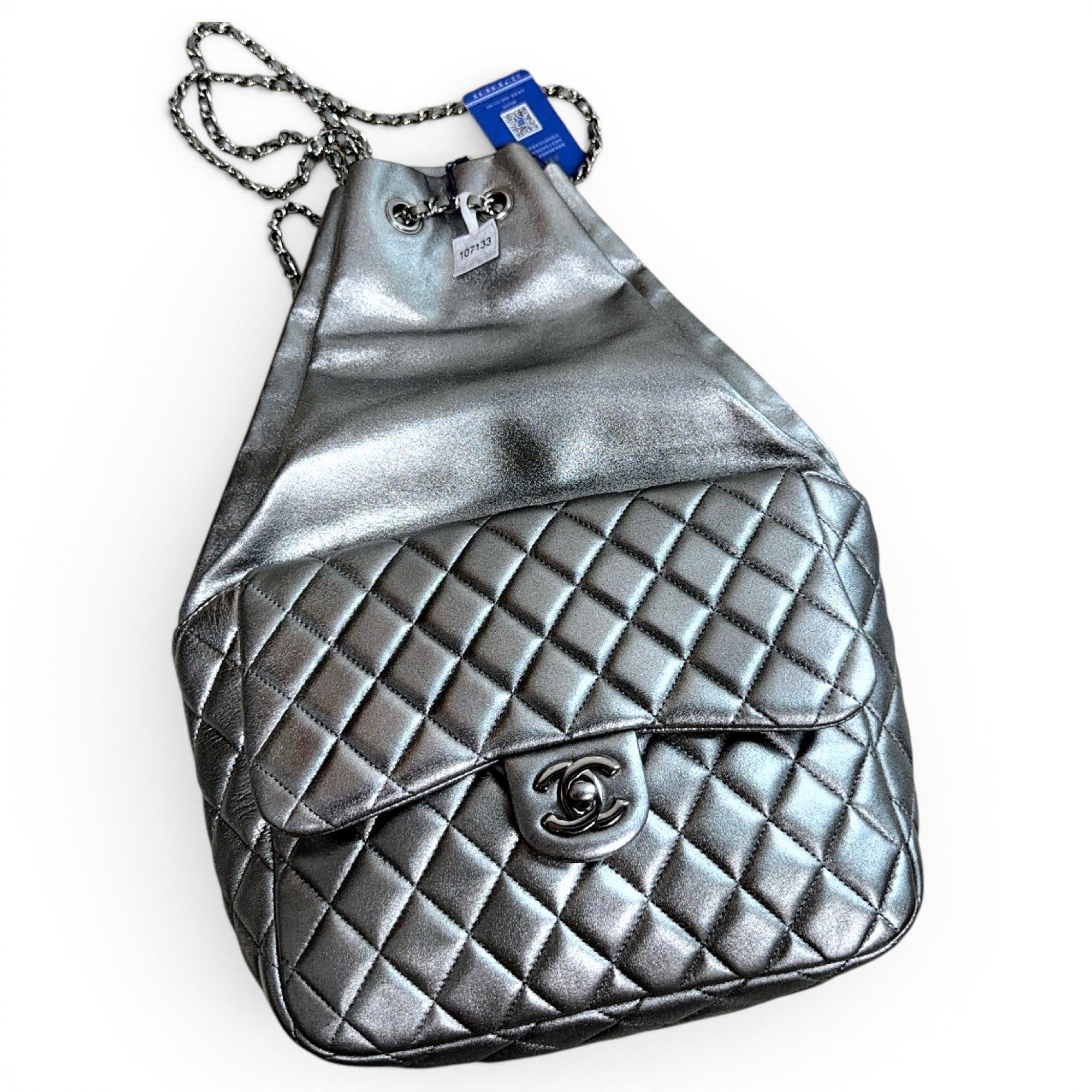 Timeless/Classique Chain leather backpack