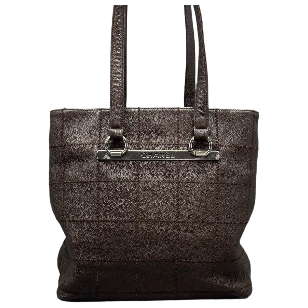 Cocoon leather tote