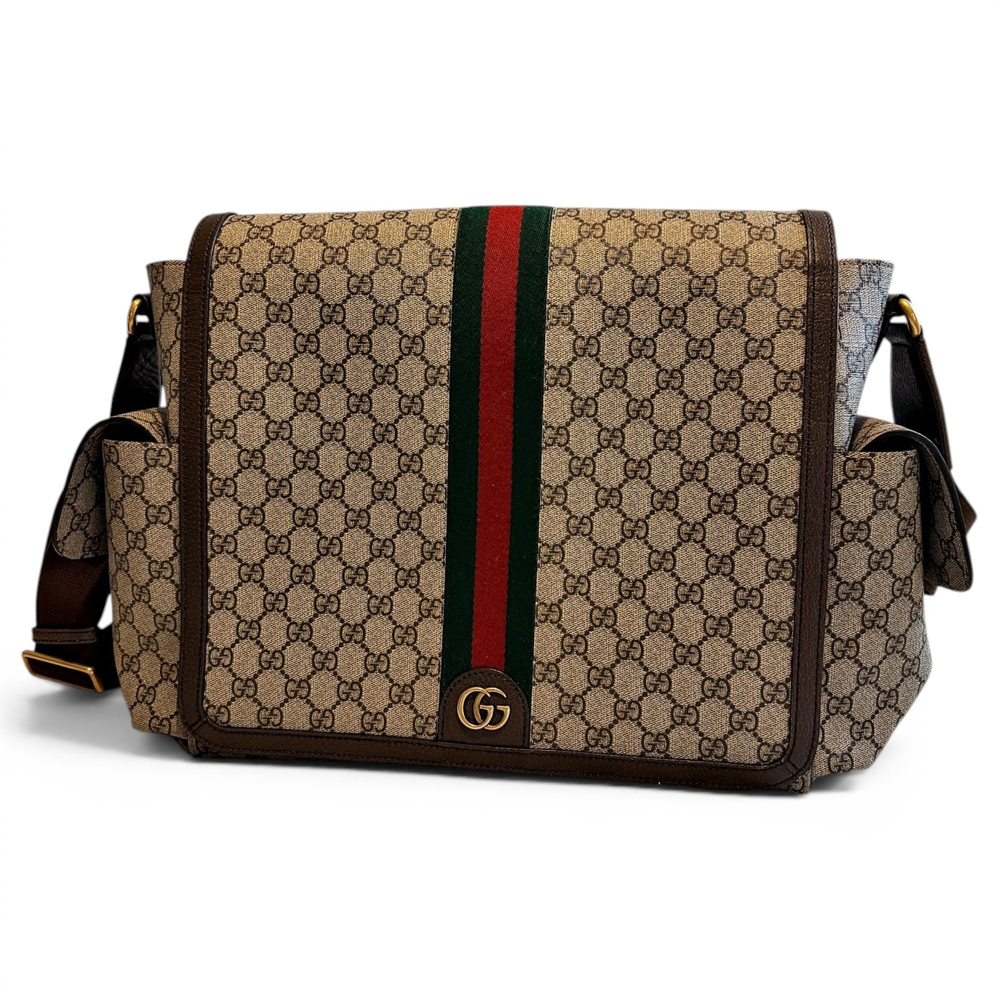 Leather satchel