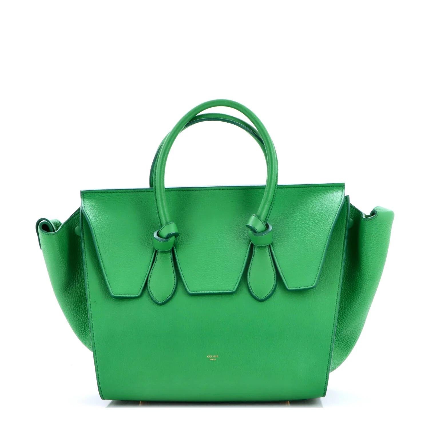 Leather tote