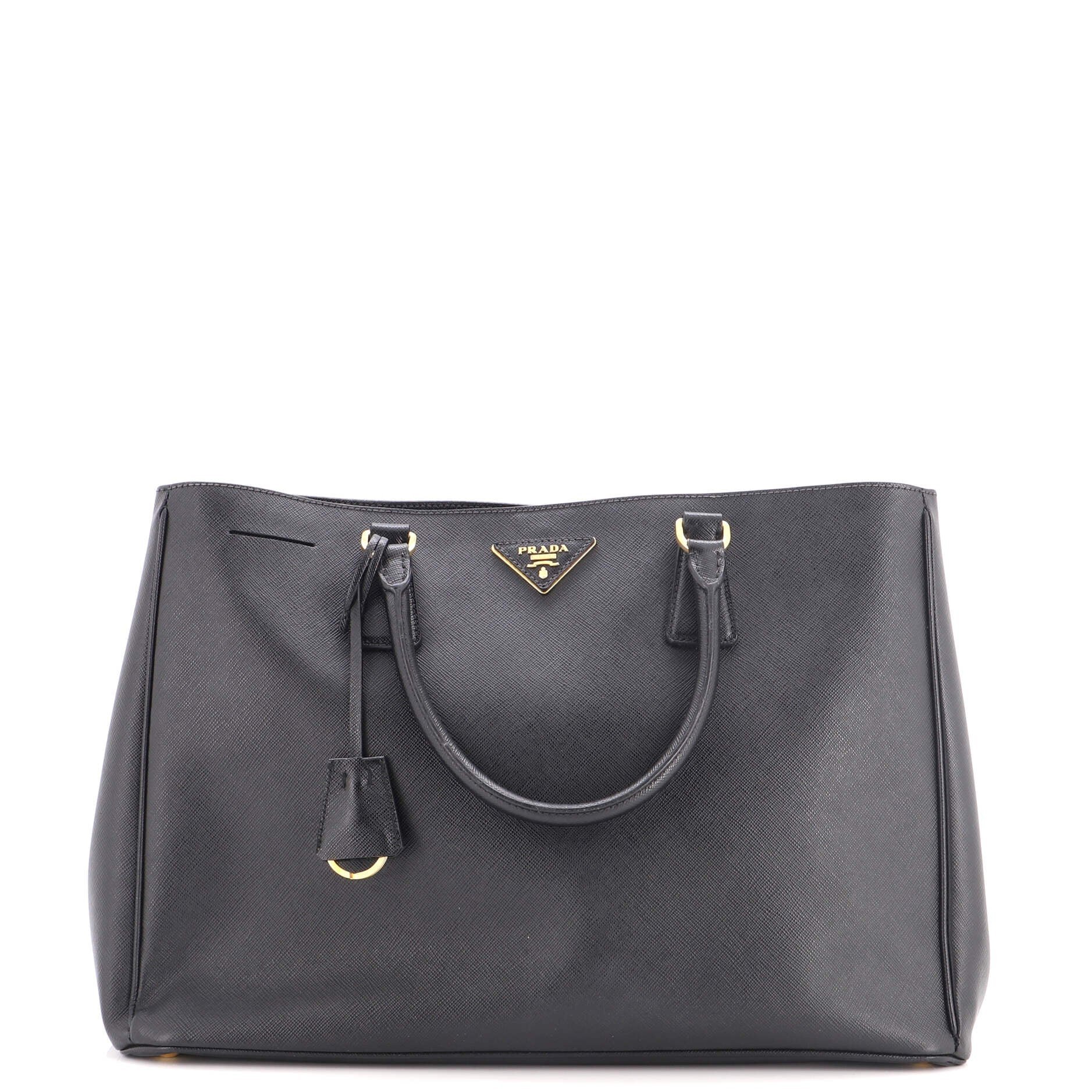 Leather tote