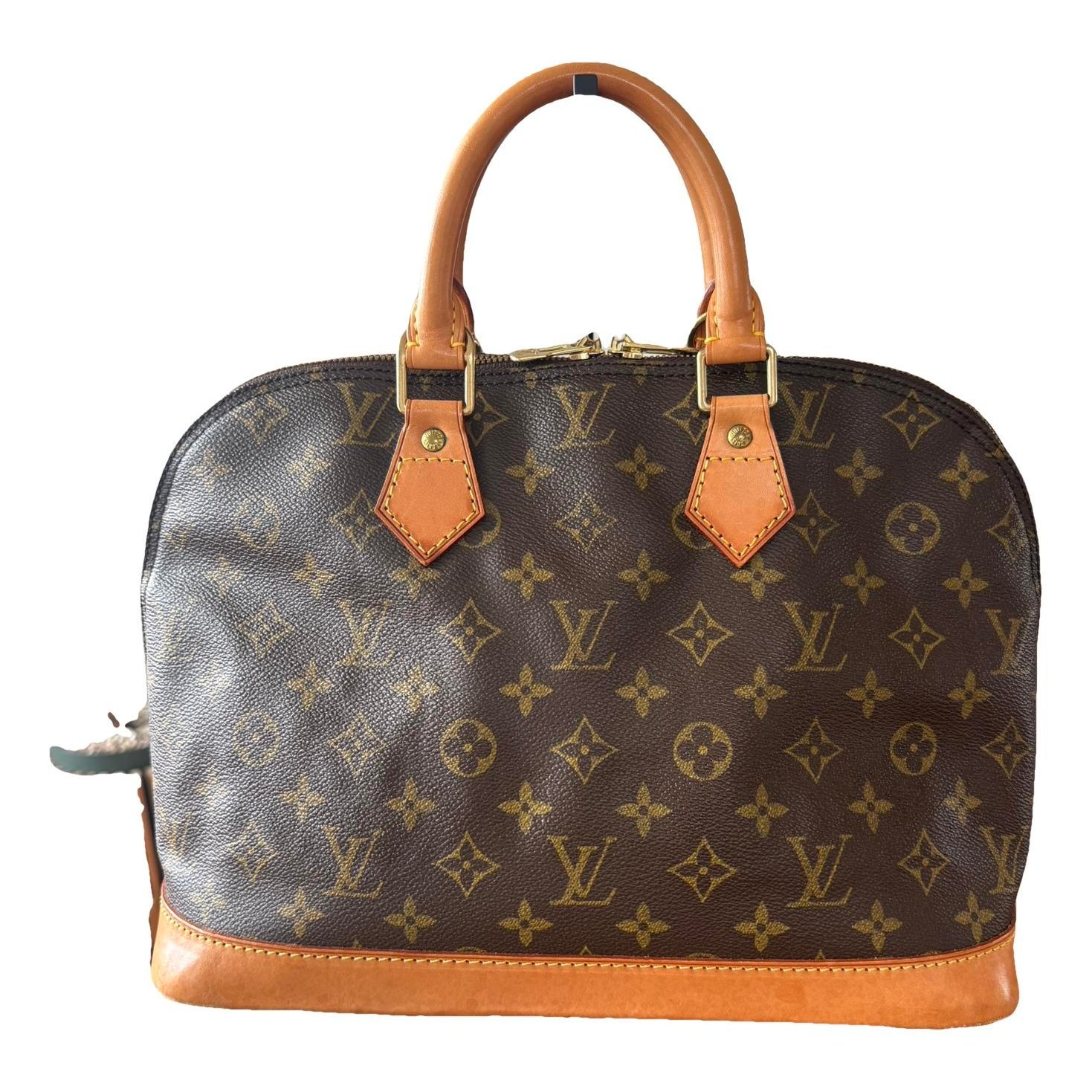Alma leather handbag