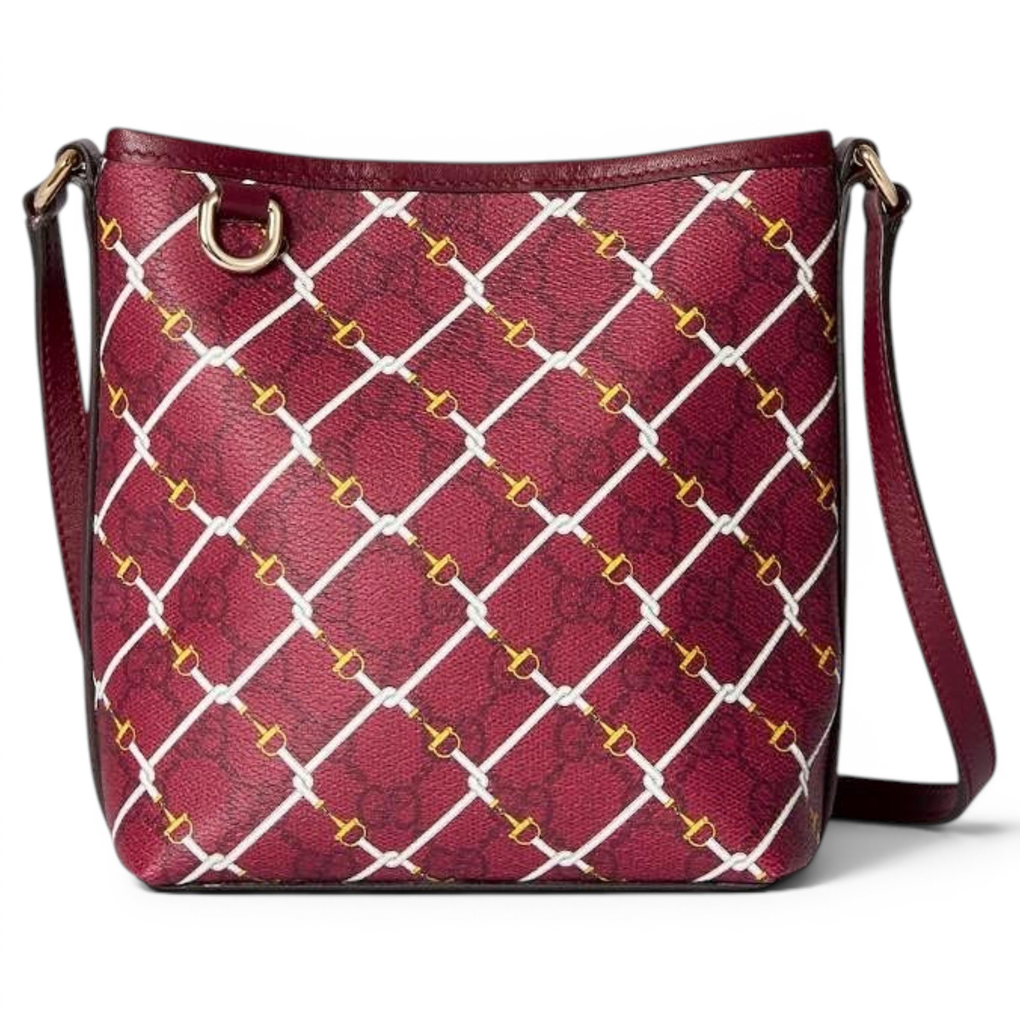 Ophidia Shopping leather crossbody bag