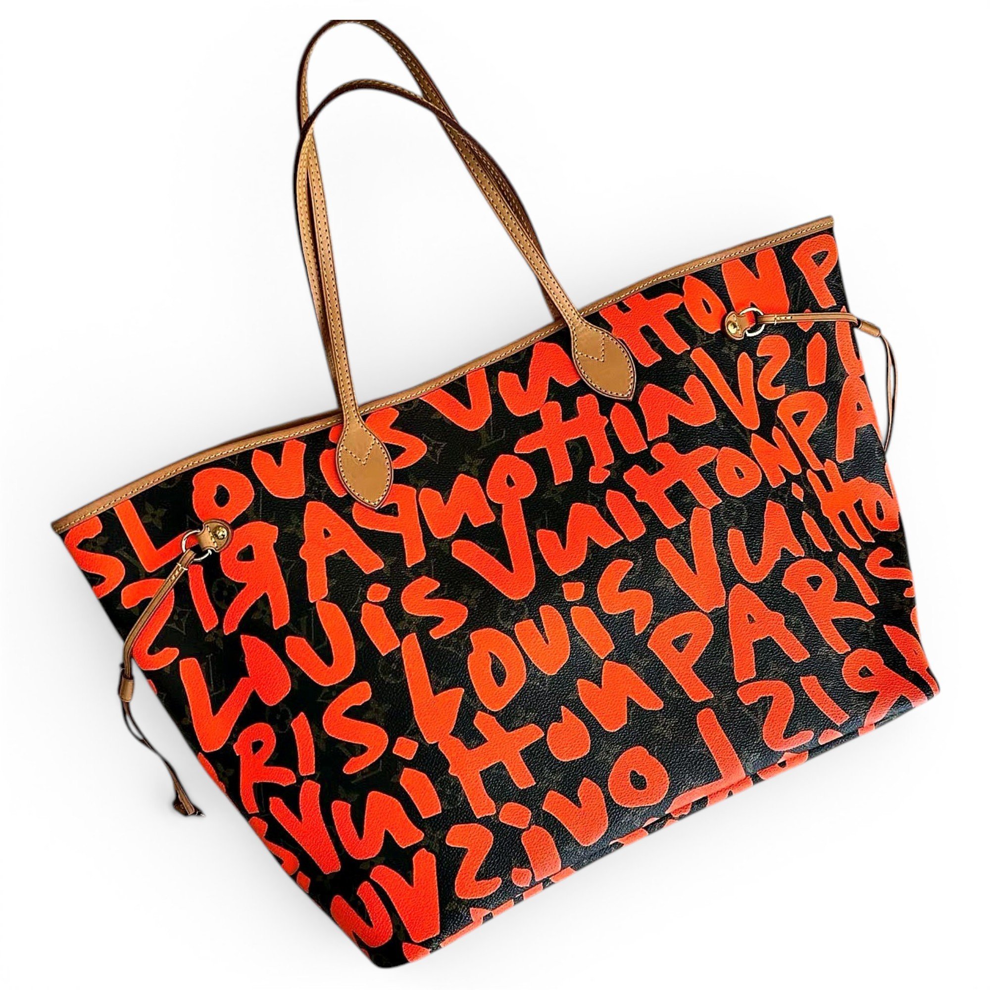 Neverfull leather tote