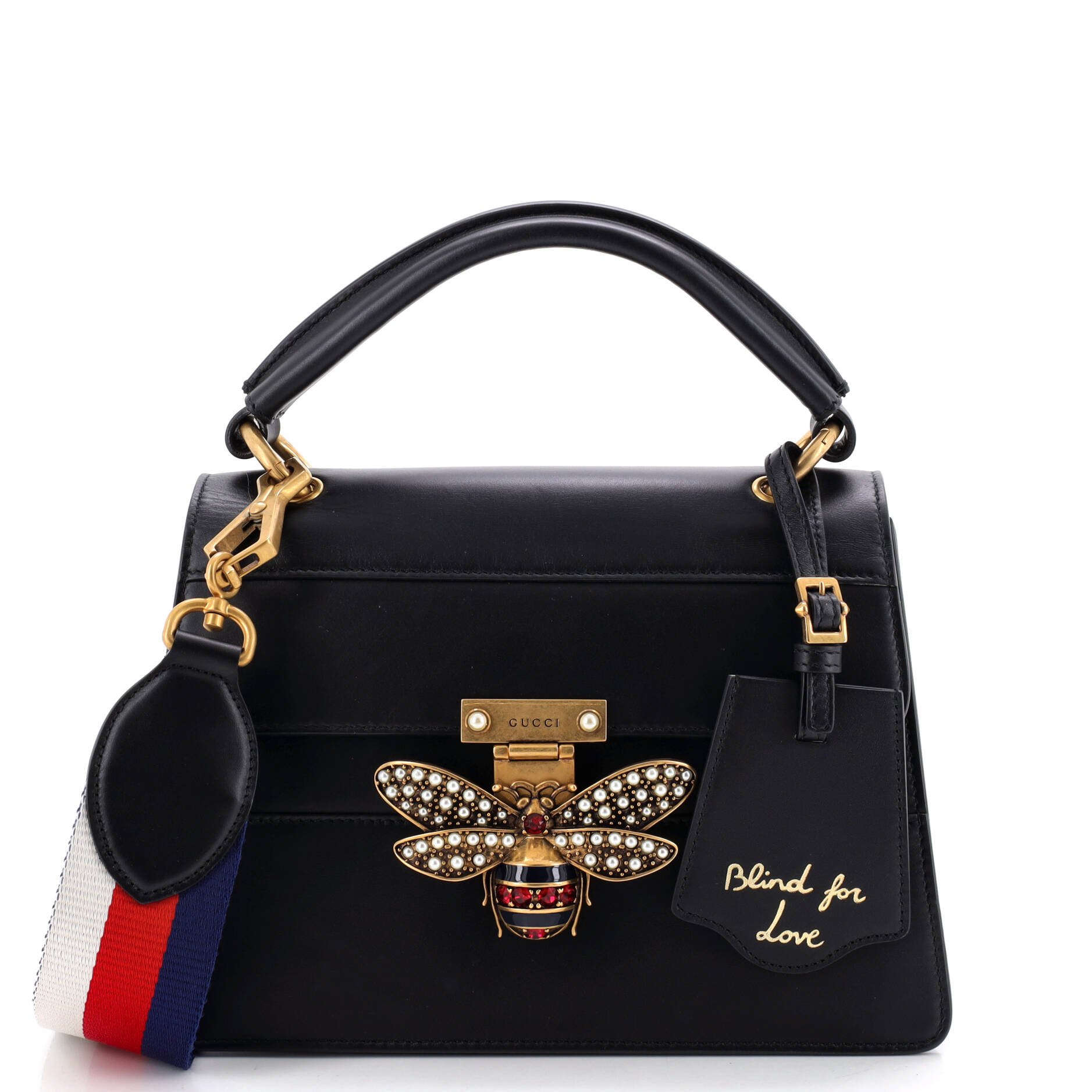 Queen Margaret Top Handle Bag Leather Small