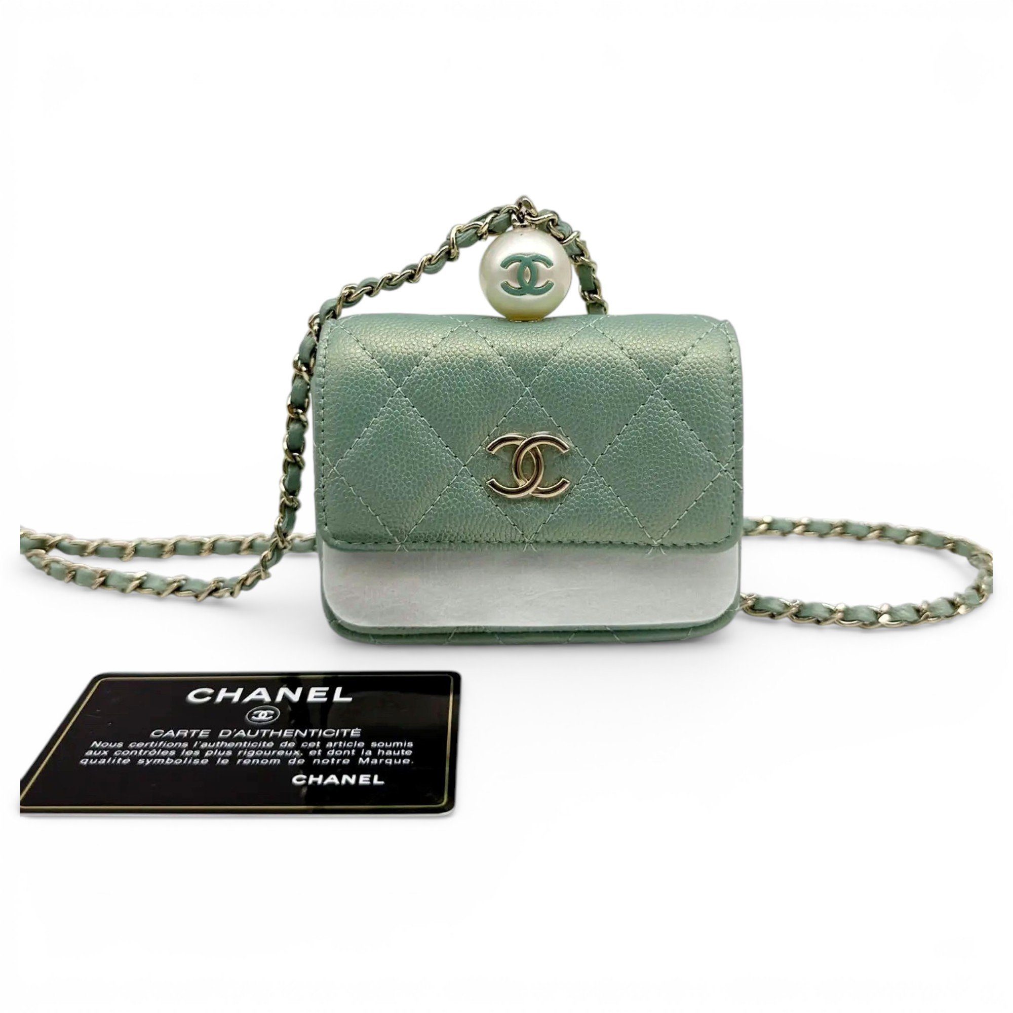 Pearl Bag leather handbag