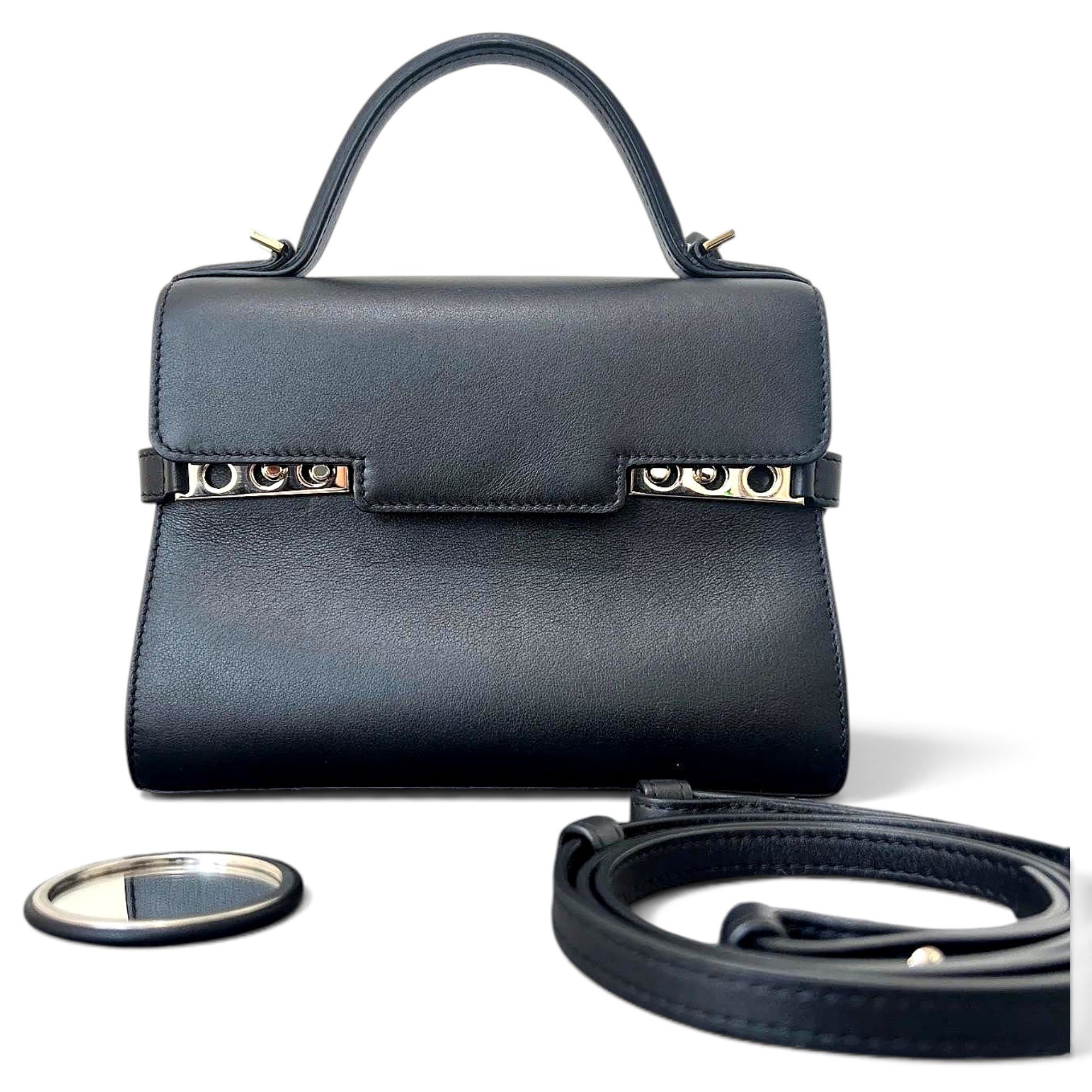 Tempête leather handbag