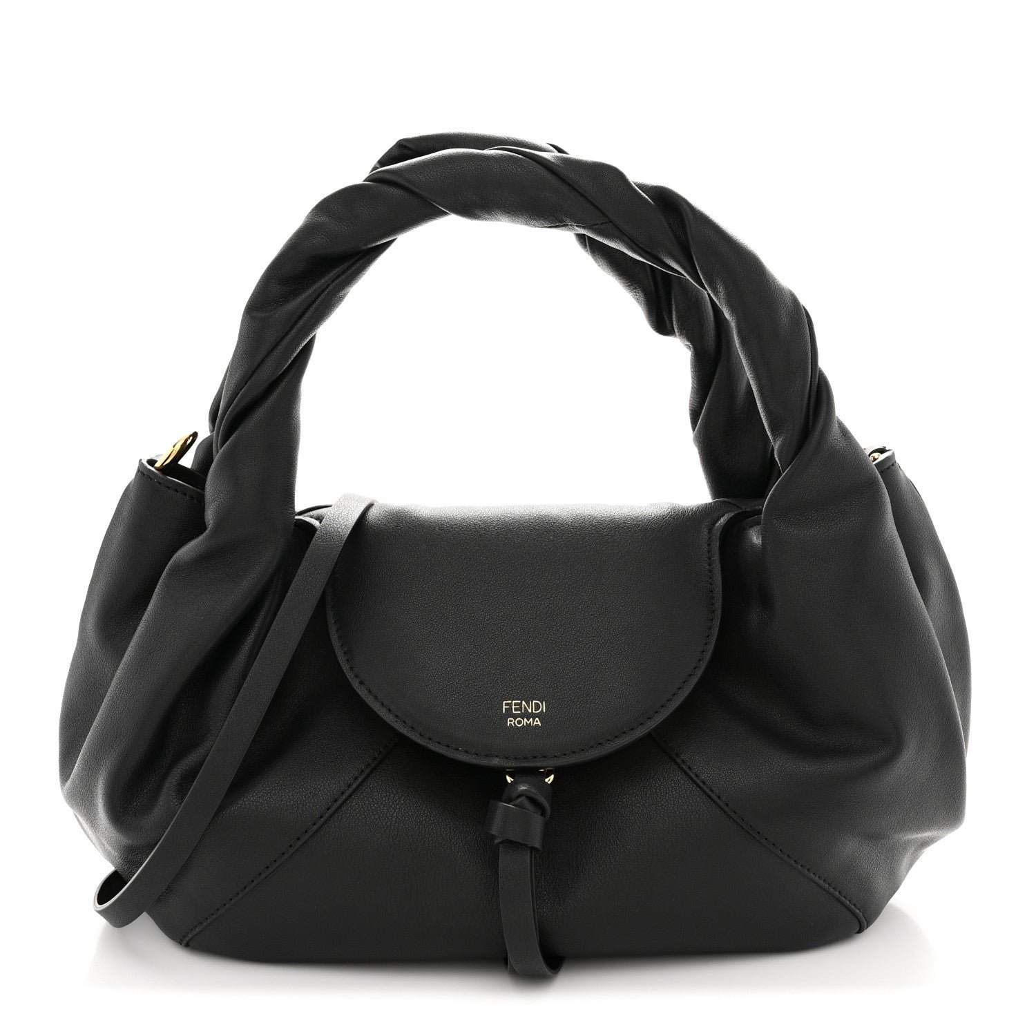 Fendi Calfskin Small Spy Black