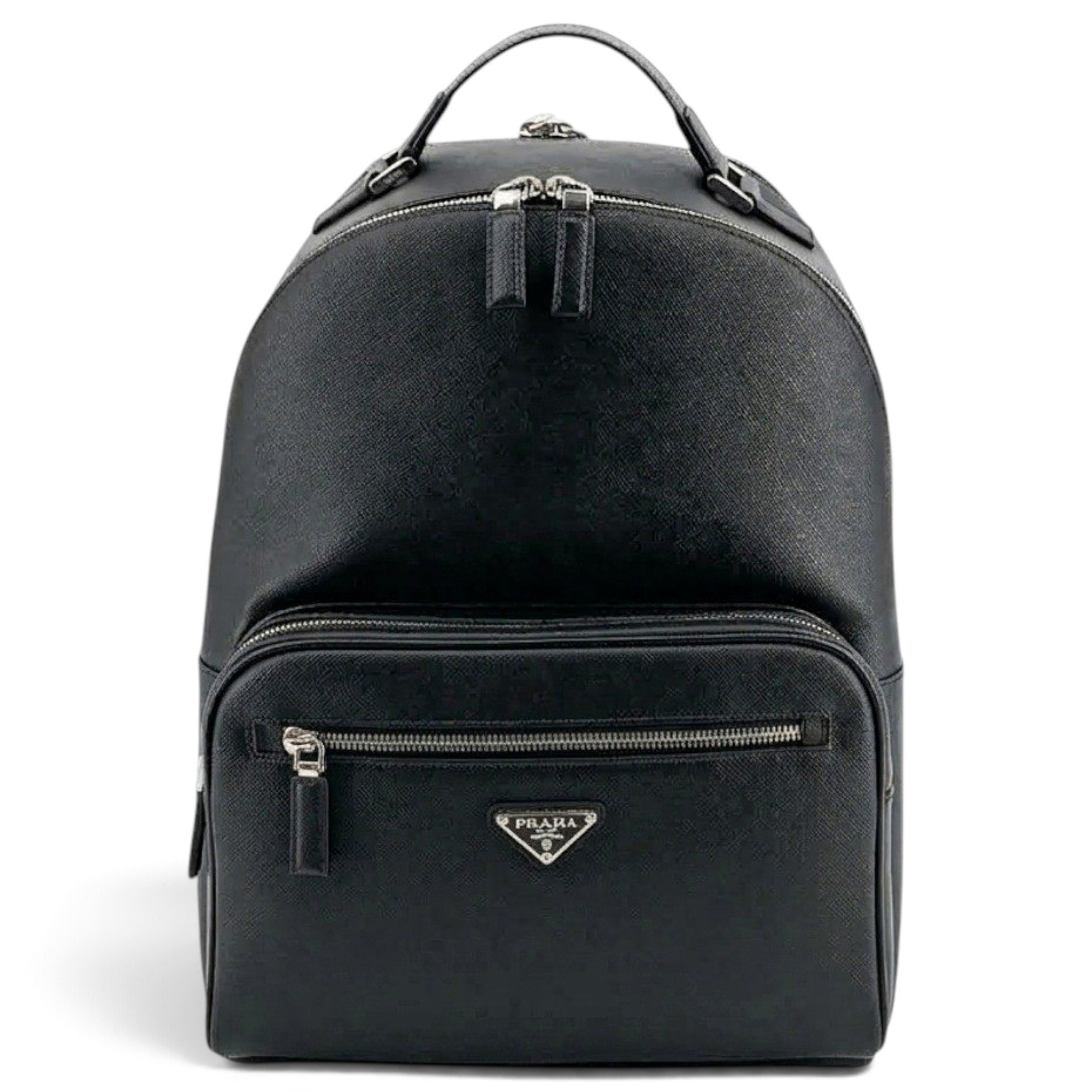 Leather backpack