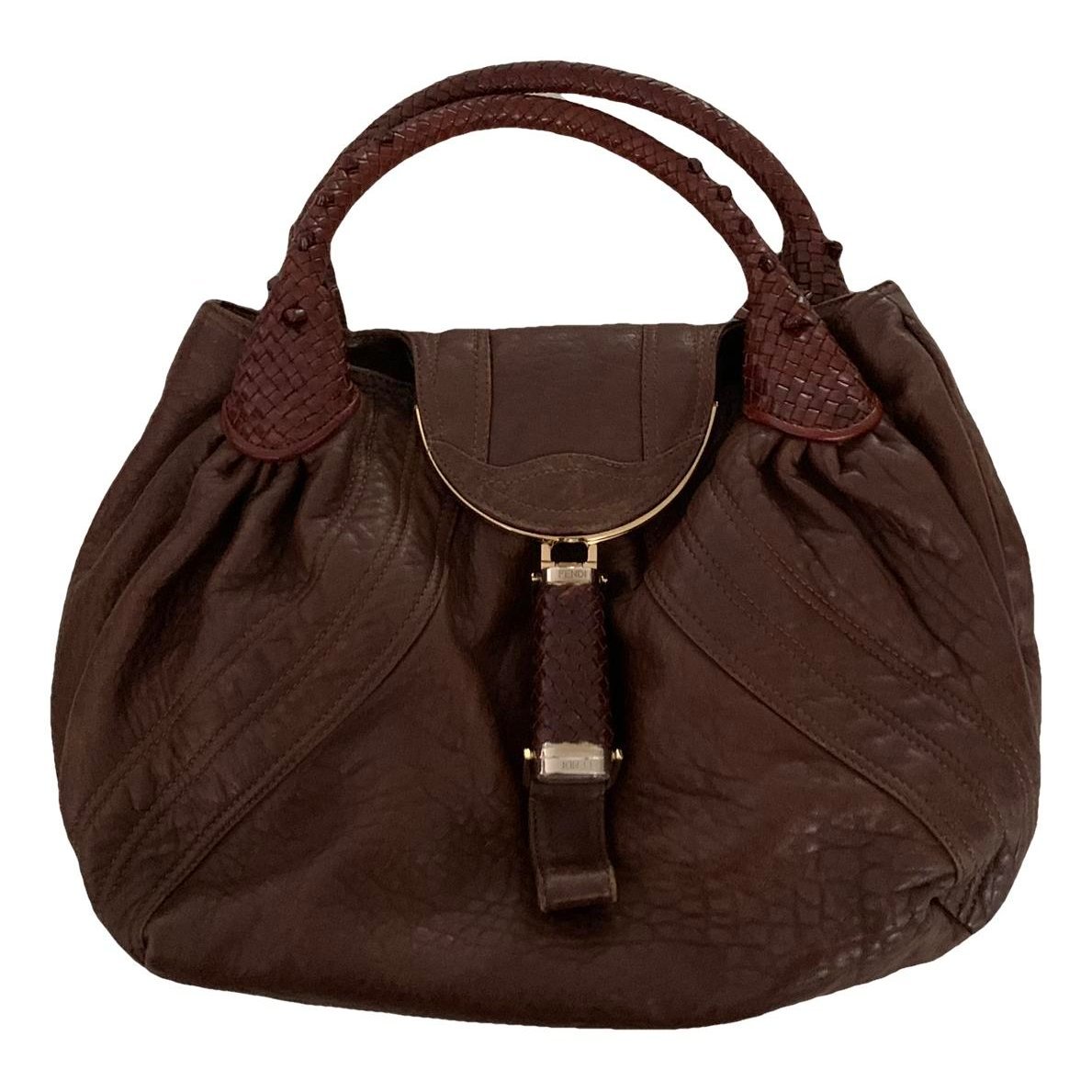 Spy leather handbag
