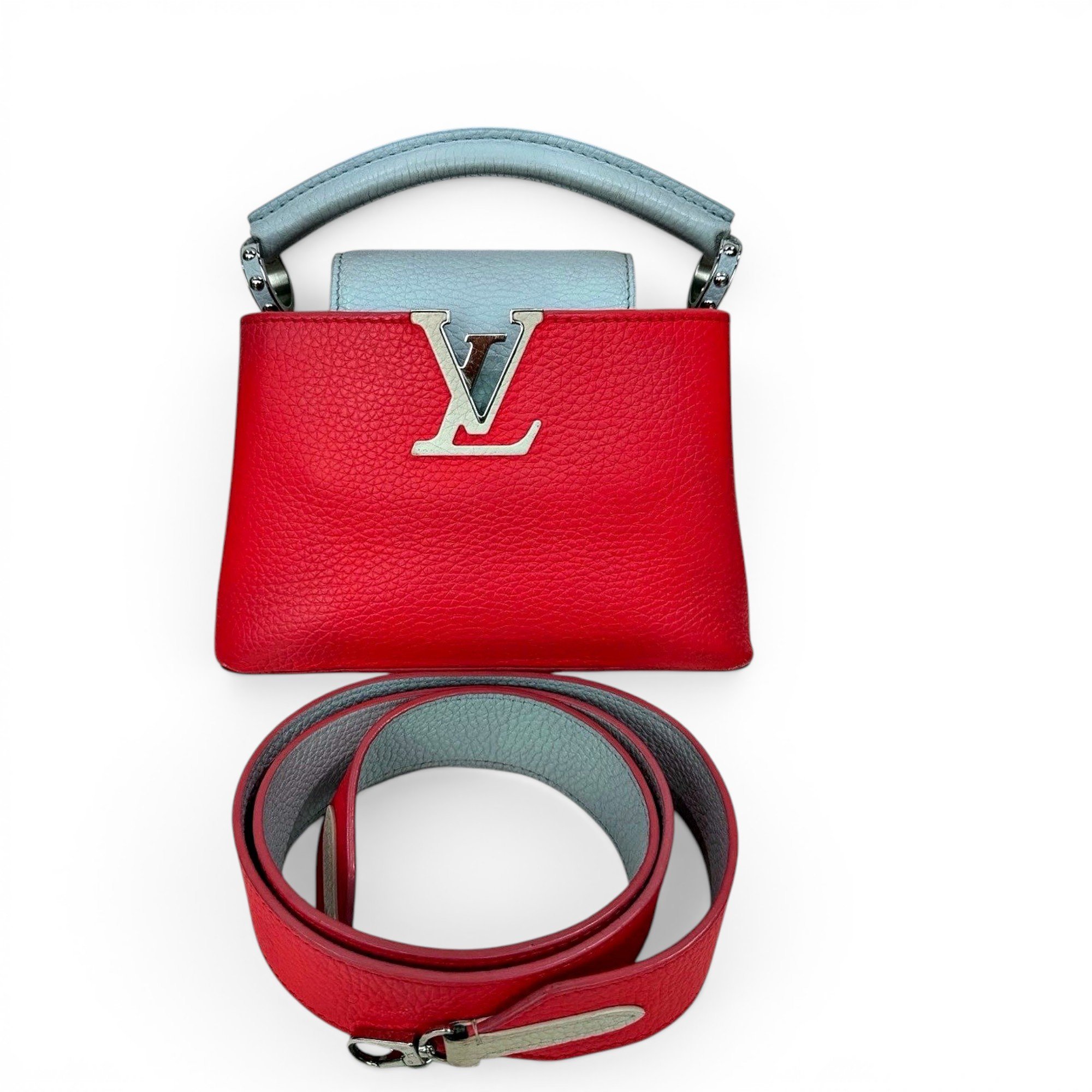 Capucines leather handbag