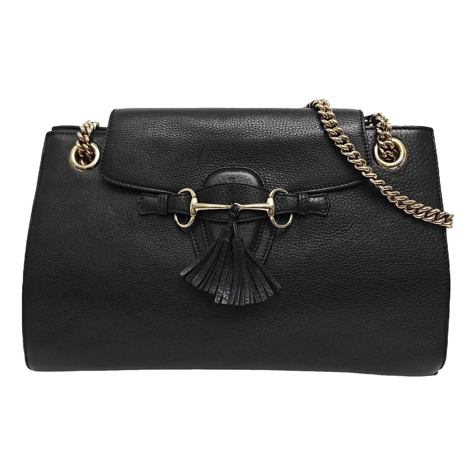 Emily leather crossbody bag