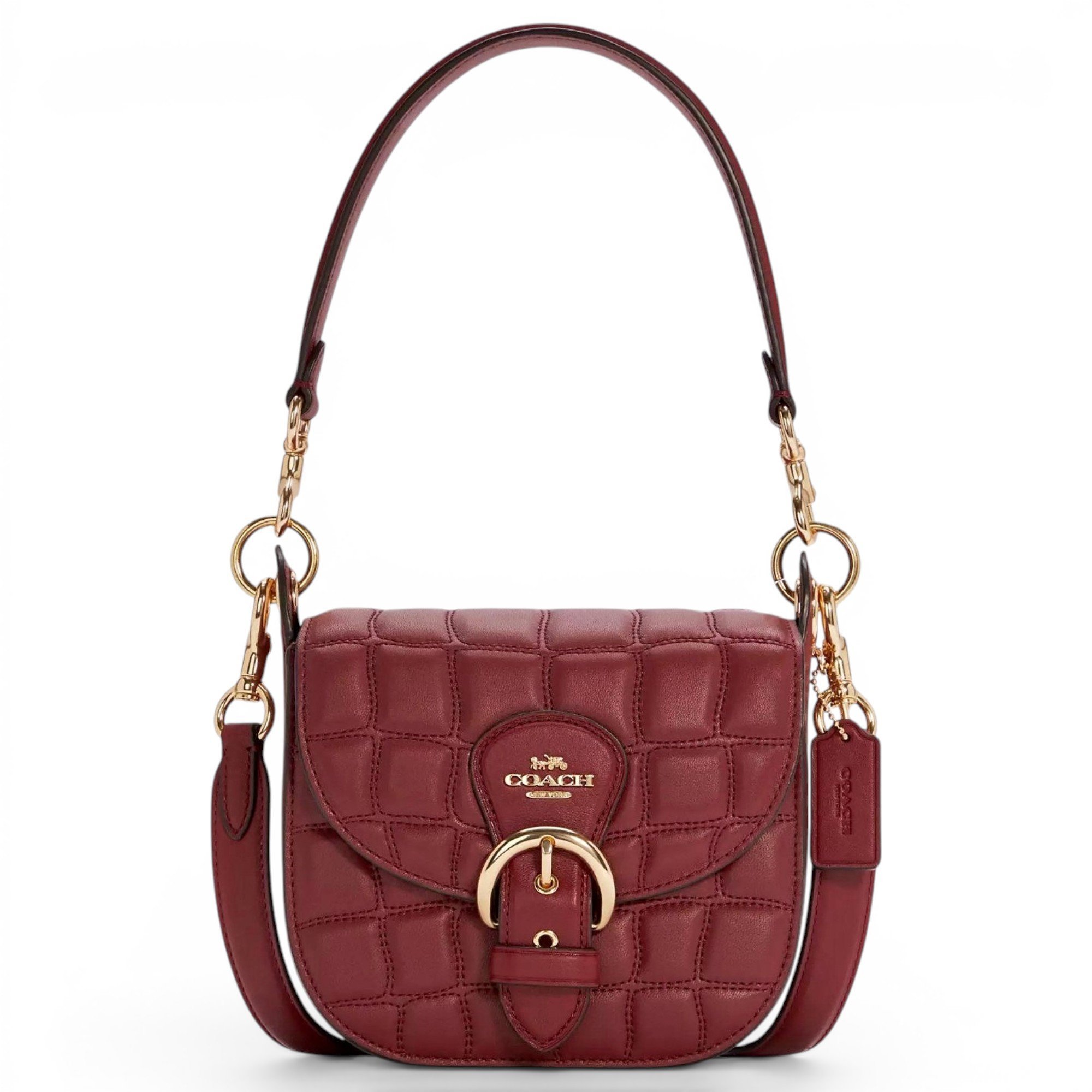 Leather crossbody bag