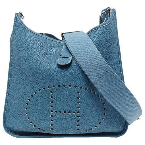 Evelyne leather handbag