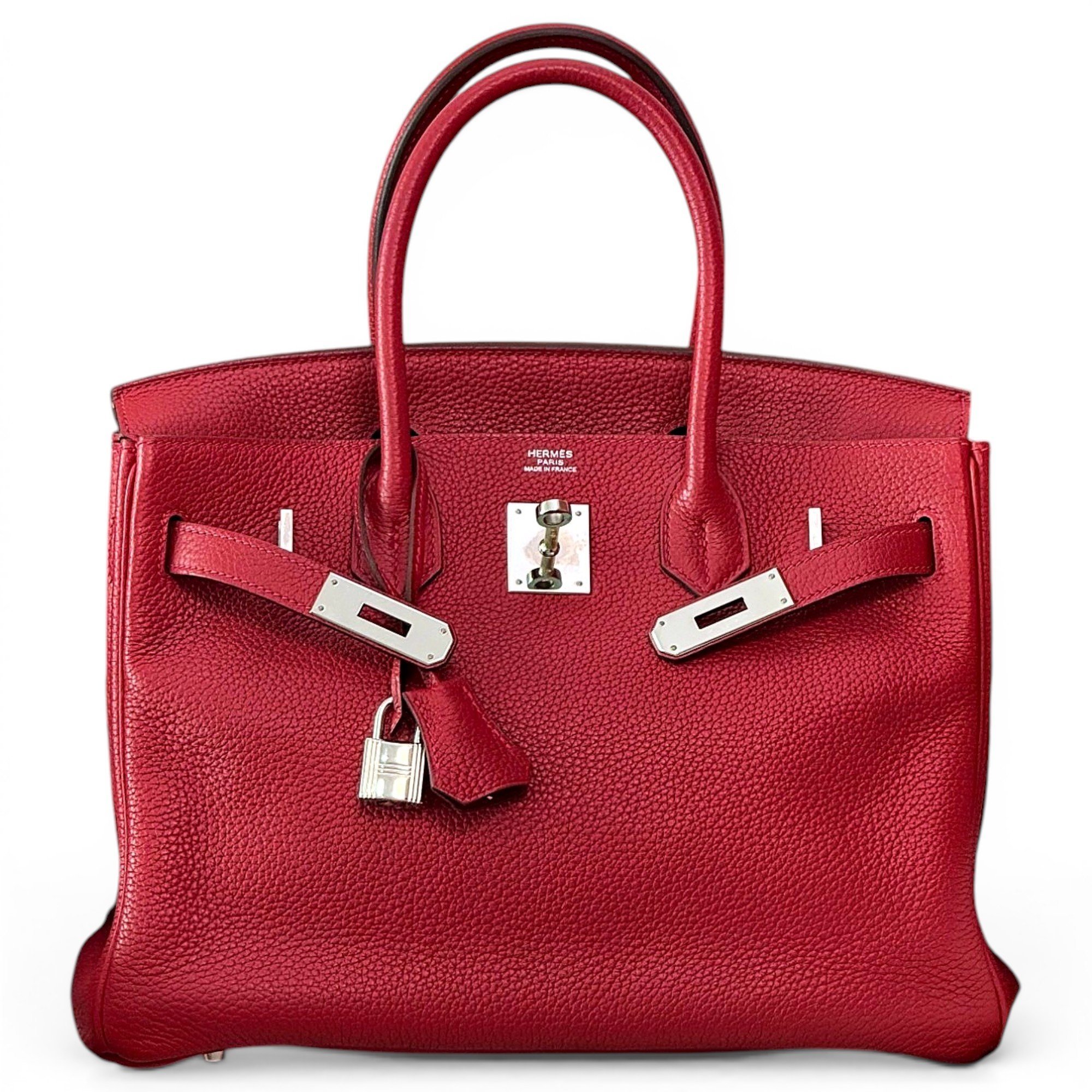 Birkin 30 leather handbag