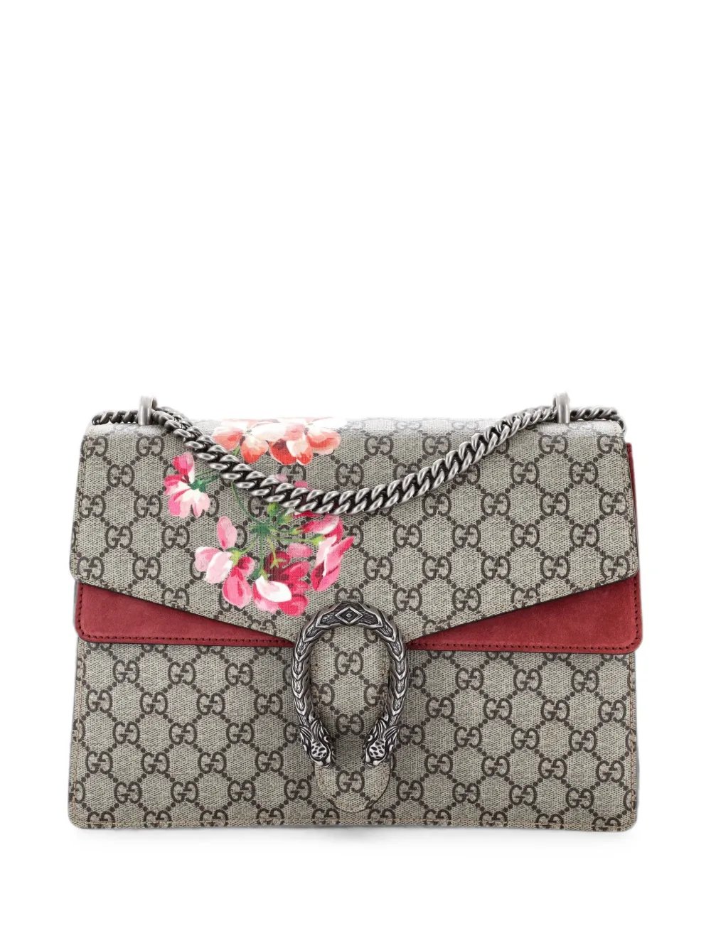 Dionysus Bag Blooms Print GG Coated Canvas Medium shoulder bag