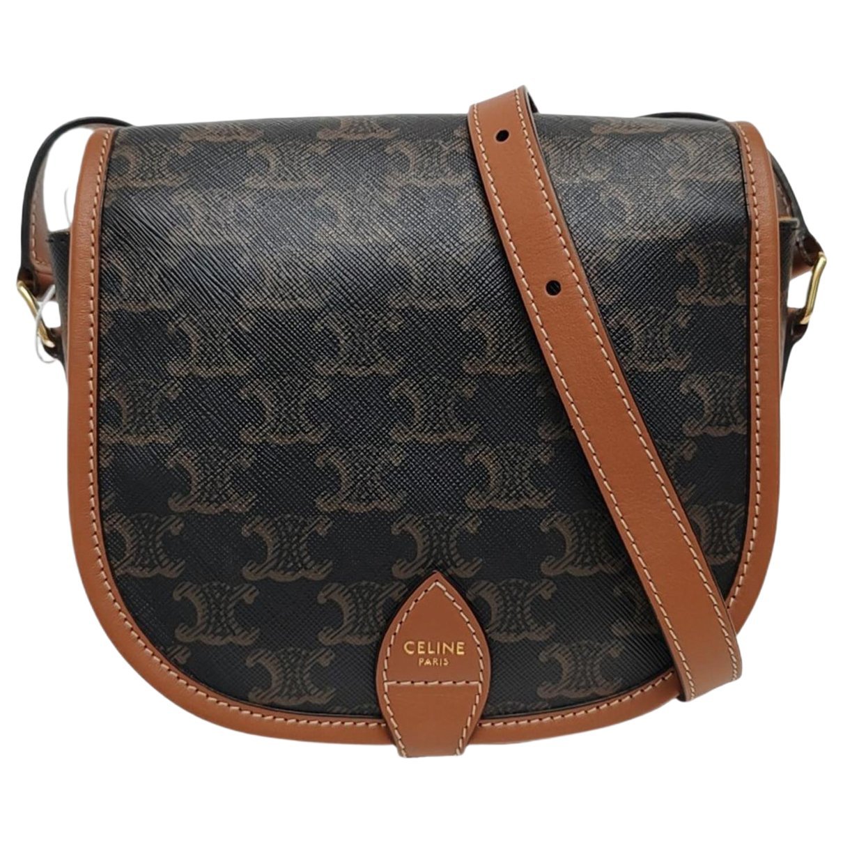 Folco leather crossbody bag